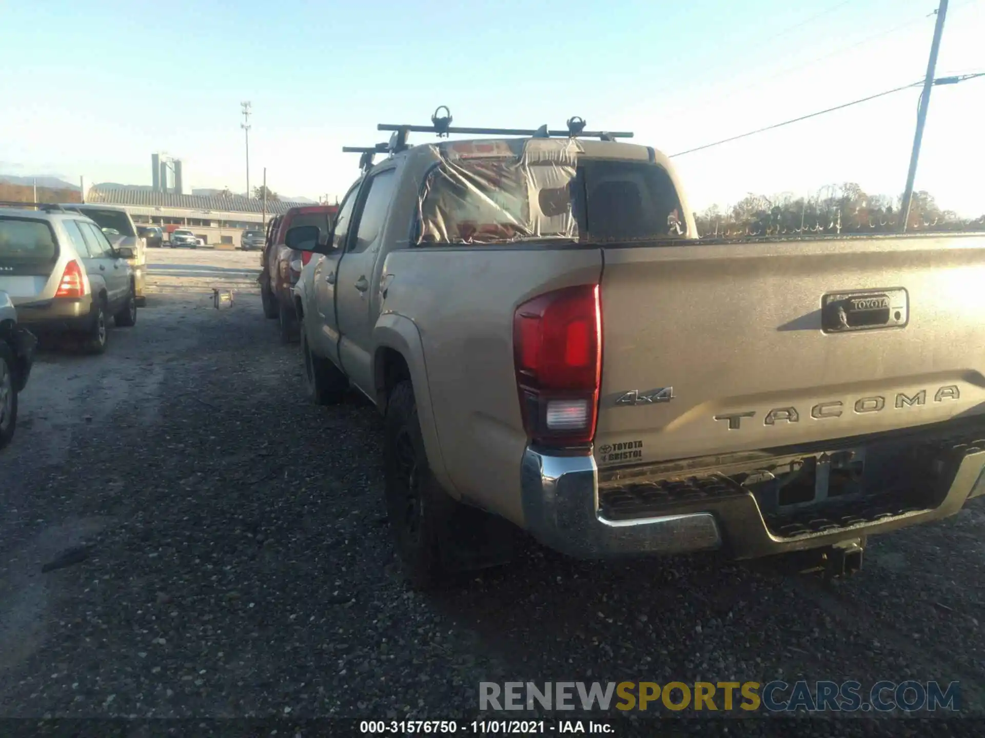 3 Photograph of a damaged car 3TMCZ5AN6KM197363 TOYOTA TACOMA 4WD 2019