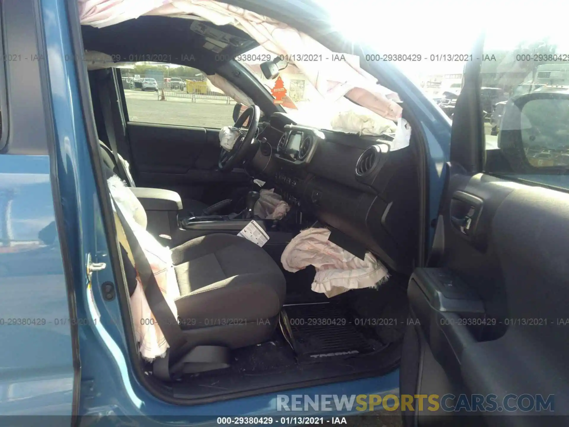 5 Photograph of a damaged car 3TMCZ5AN6KM208880 TOYOTA TACOMA 4WD 2019