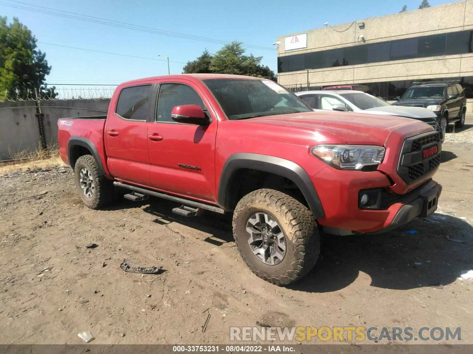 1 Фотография поврежденного автомобиля 3TMCZ5AN6KM211231 TOYOTA TACOMA 4WD 2019