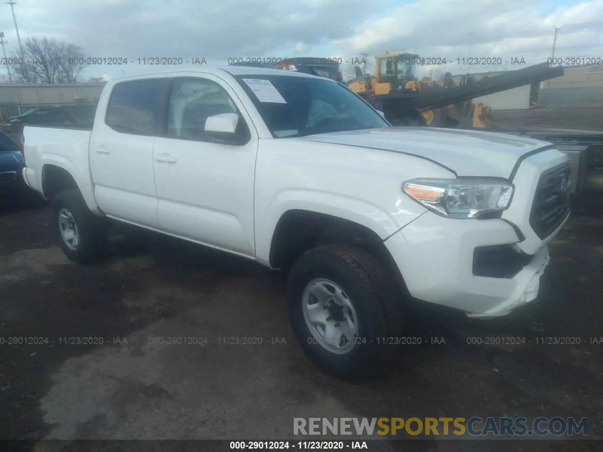 1 Photograph of a damaged car 3TMCZ5AN6KM214467 TOYOTA TACOMA 4WD 2019