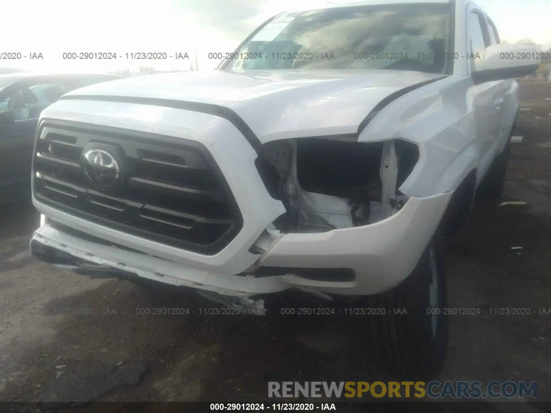 6 Photograph of a damaged car 3TMCZ5AN6KM214467 TOYOTA TACOMA 4WD 2019