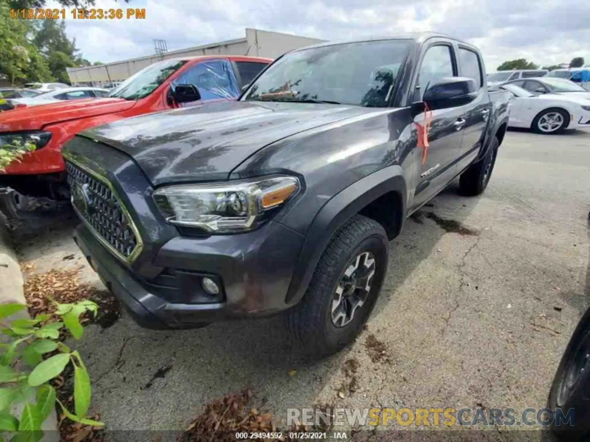 15 Photograph of a damaged car 3TMCZ5AN6KM224299 TOYOTA TACOMA 4WD 2019