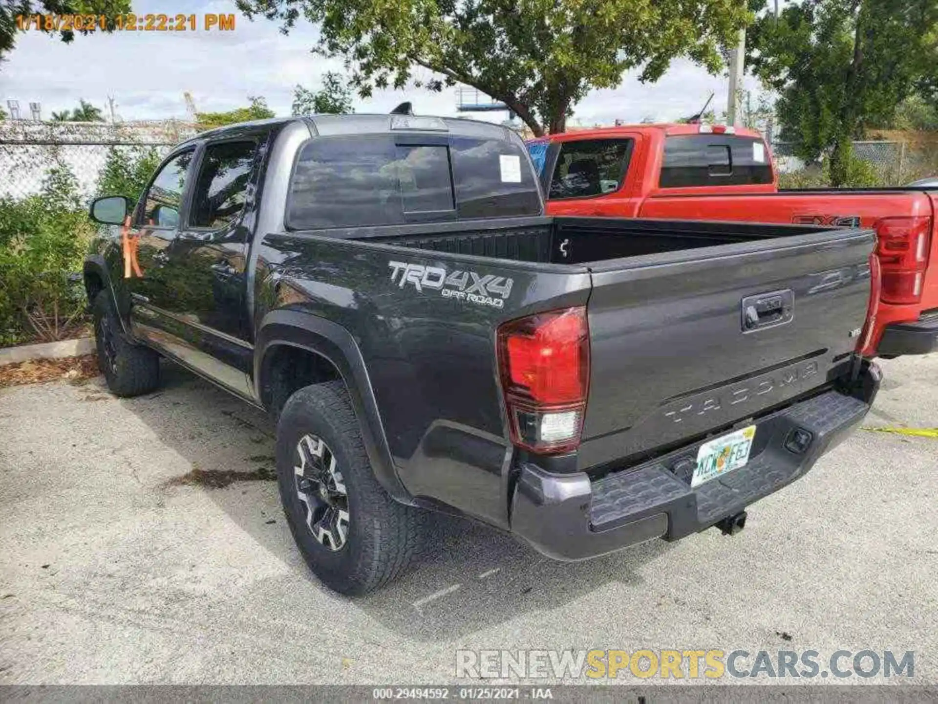 16 Photograph of a damaged car 3TMCZ5AN6KM224299 TOYOTA TACOMA 4WD 2019