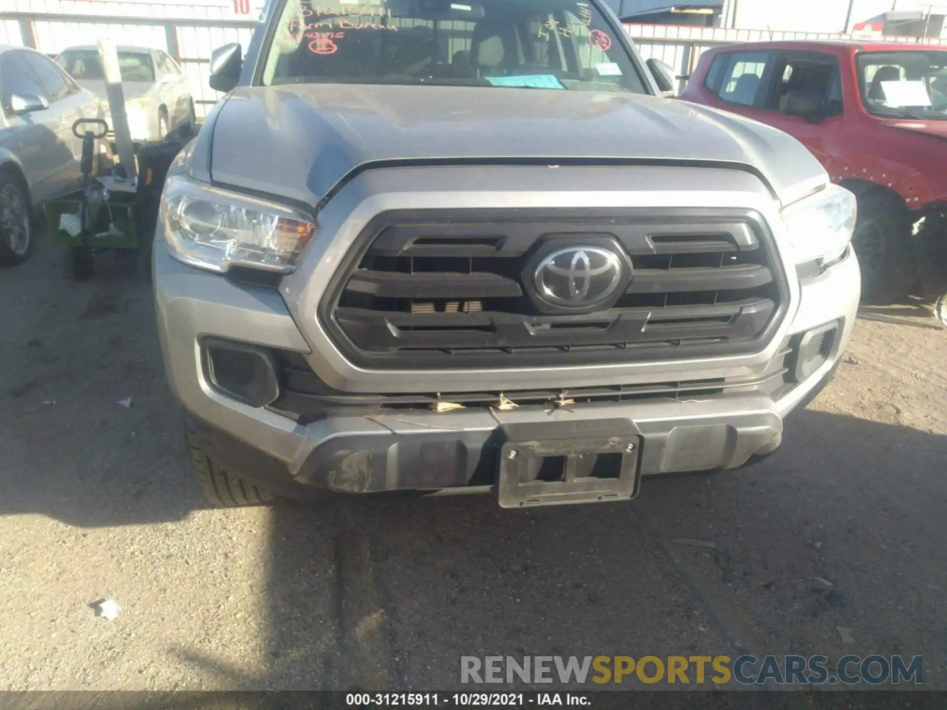 6 Photograph of a damaged car 3TMCZ5AN6KM225324 TOYOTA TACOMA 4WD 2019