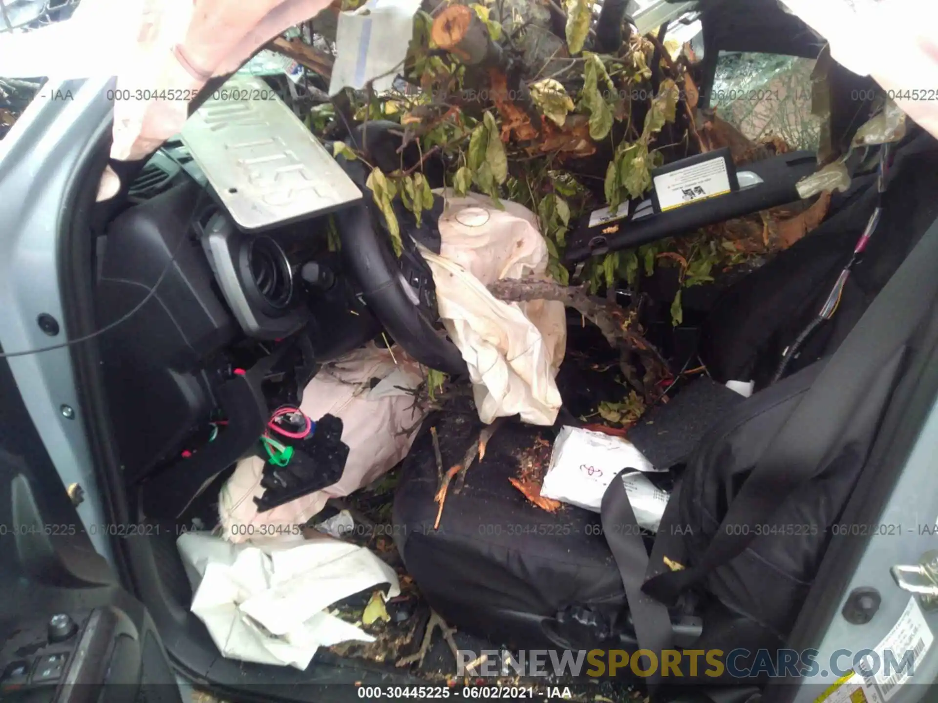 5 Photograph of a damaged car 3TMCZ5AN6KM227316 TOYOTA TACOMA 4WD 2019