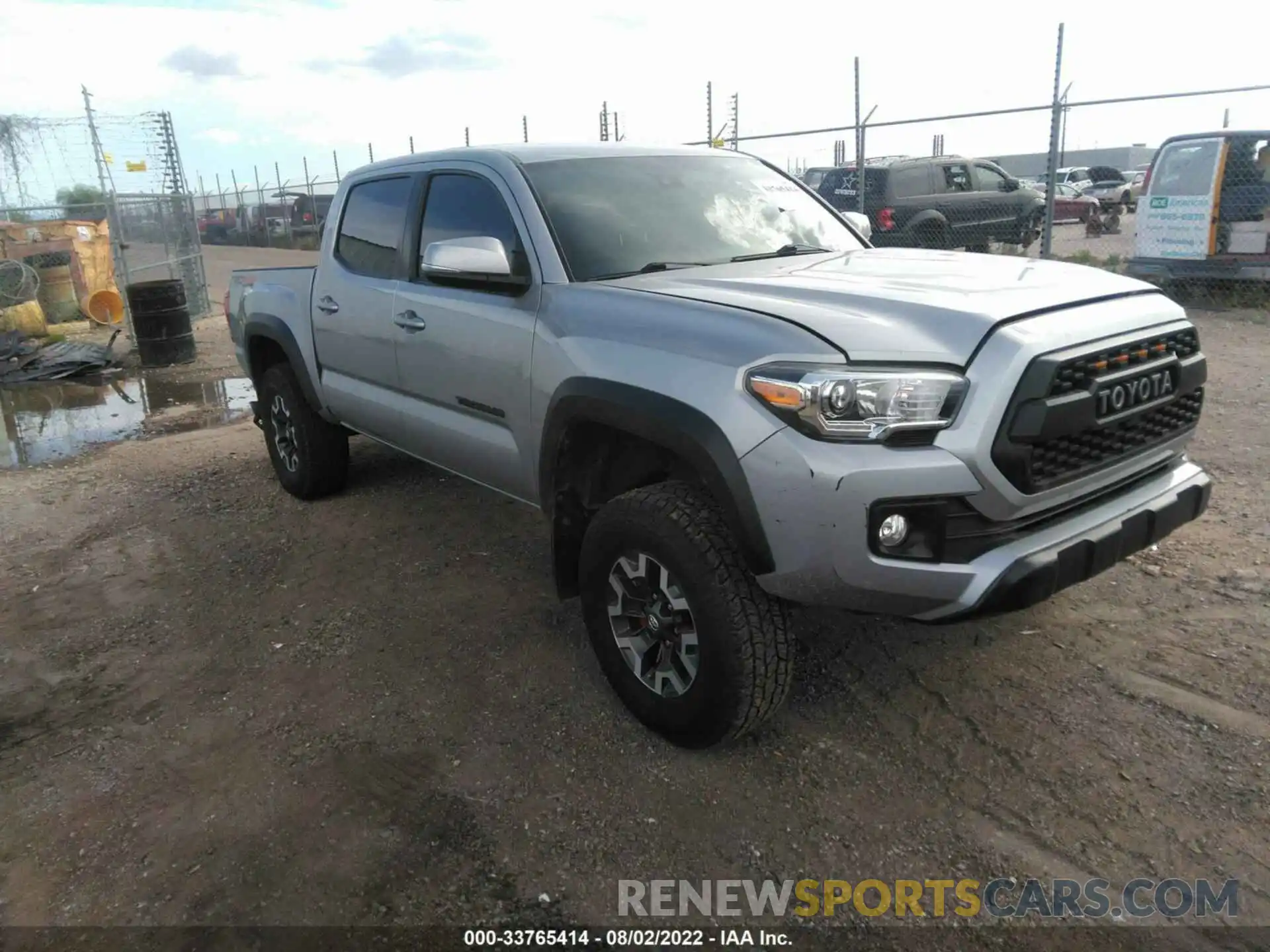 1 Фотография поврежденного автомобиля 3TMCZ5AN6KM234413 TOYOTA TACOMA 4WD 2019