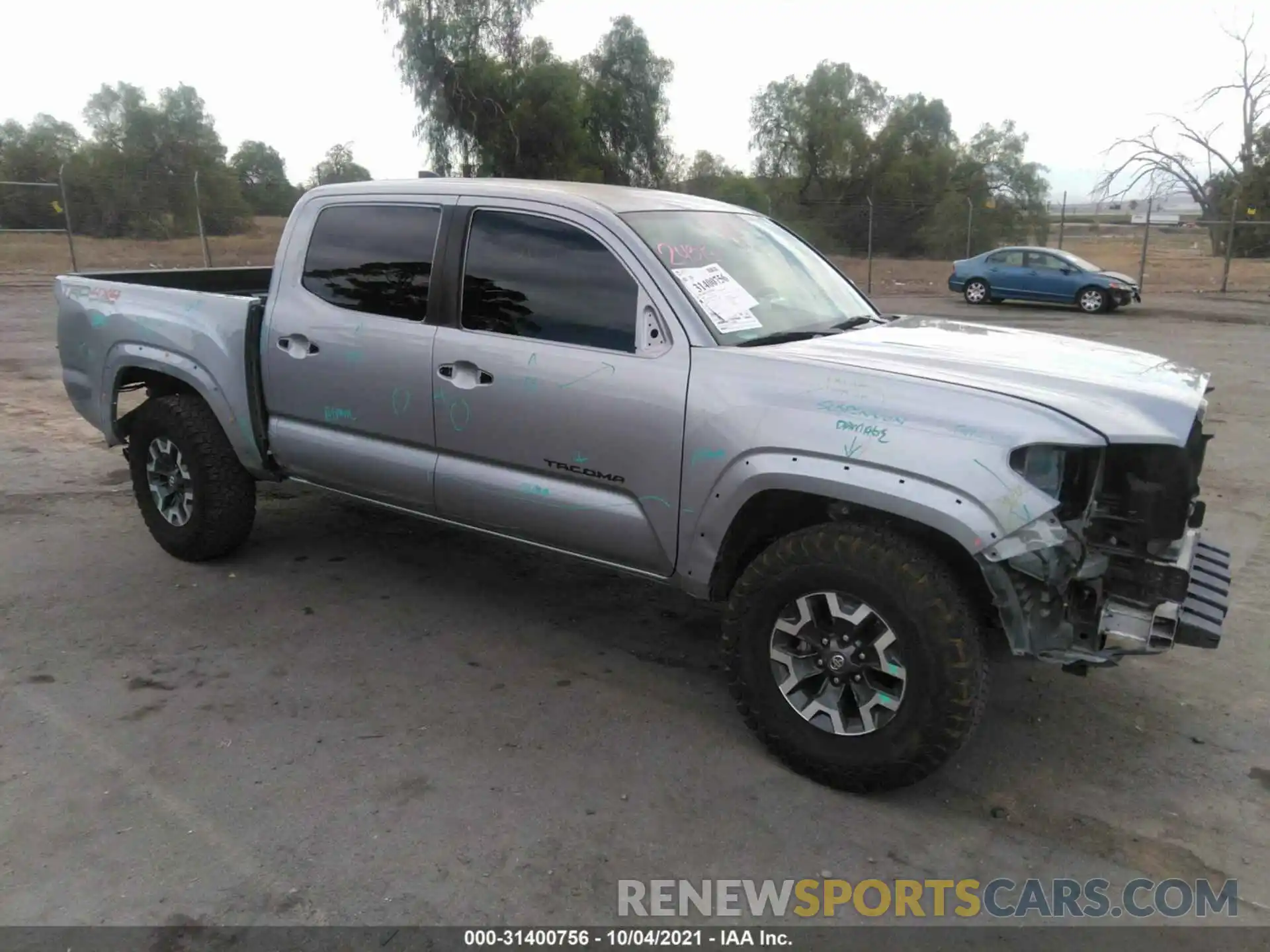 1 Фотография поврежденного автомобиля 3TMCZ5AN6KM235299 TOYOTA TACOMA 4WD 2019