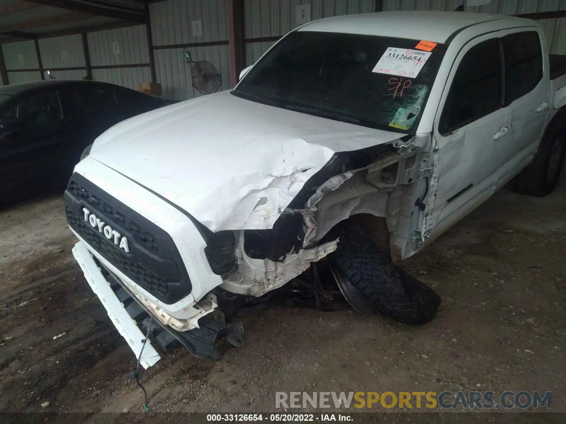 6 Photograph of a damaged car 3TMCZ5AN6KM240938 TOYOTA TACOMA 4WD 2019