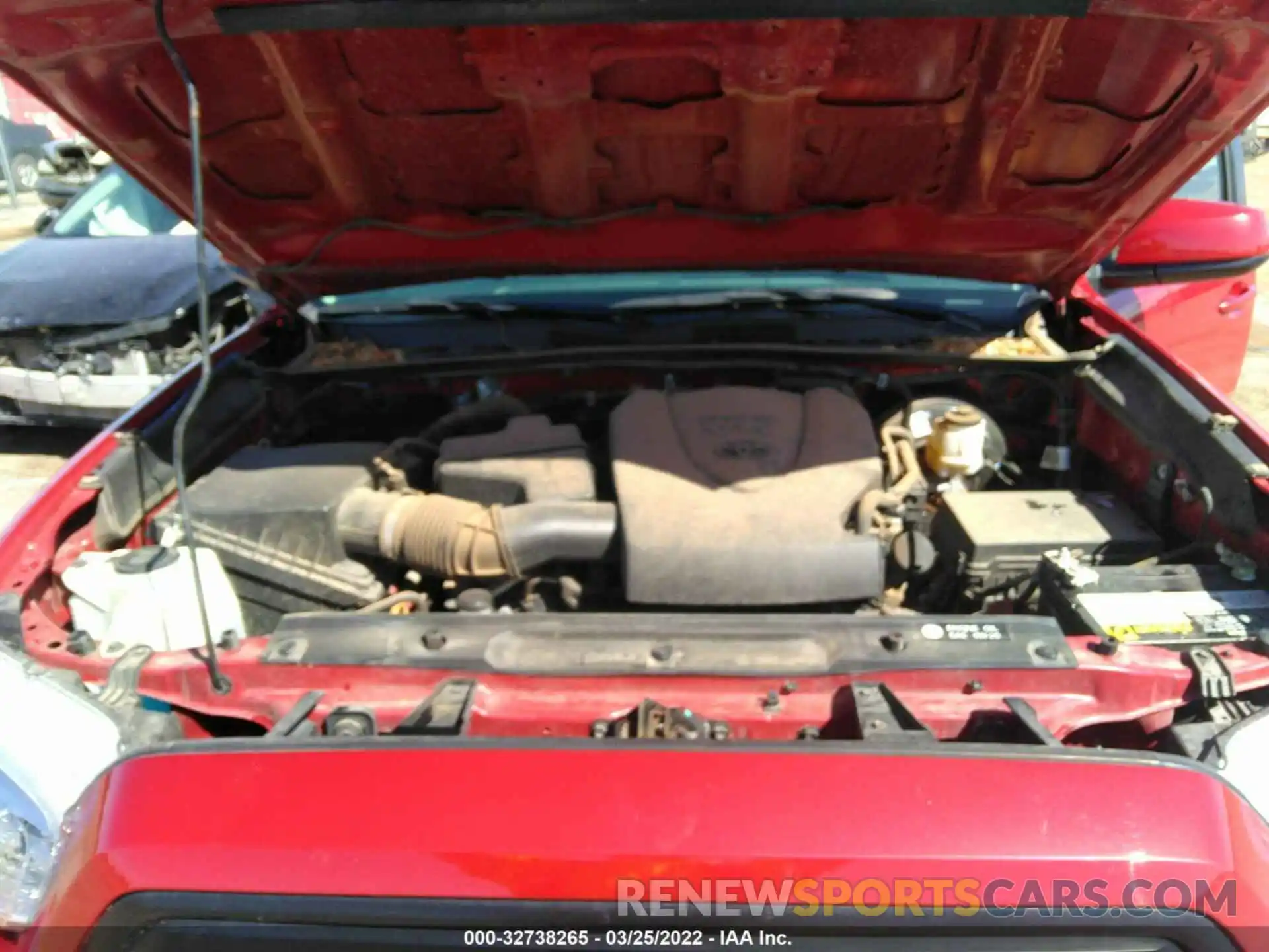 10 Photograph of a damaged car 3TMCZ5AN6KM241992 TOYOTA TACOMA 4WD 2019