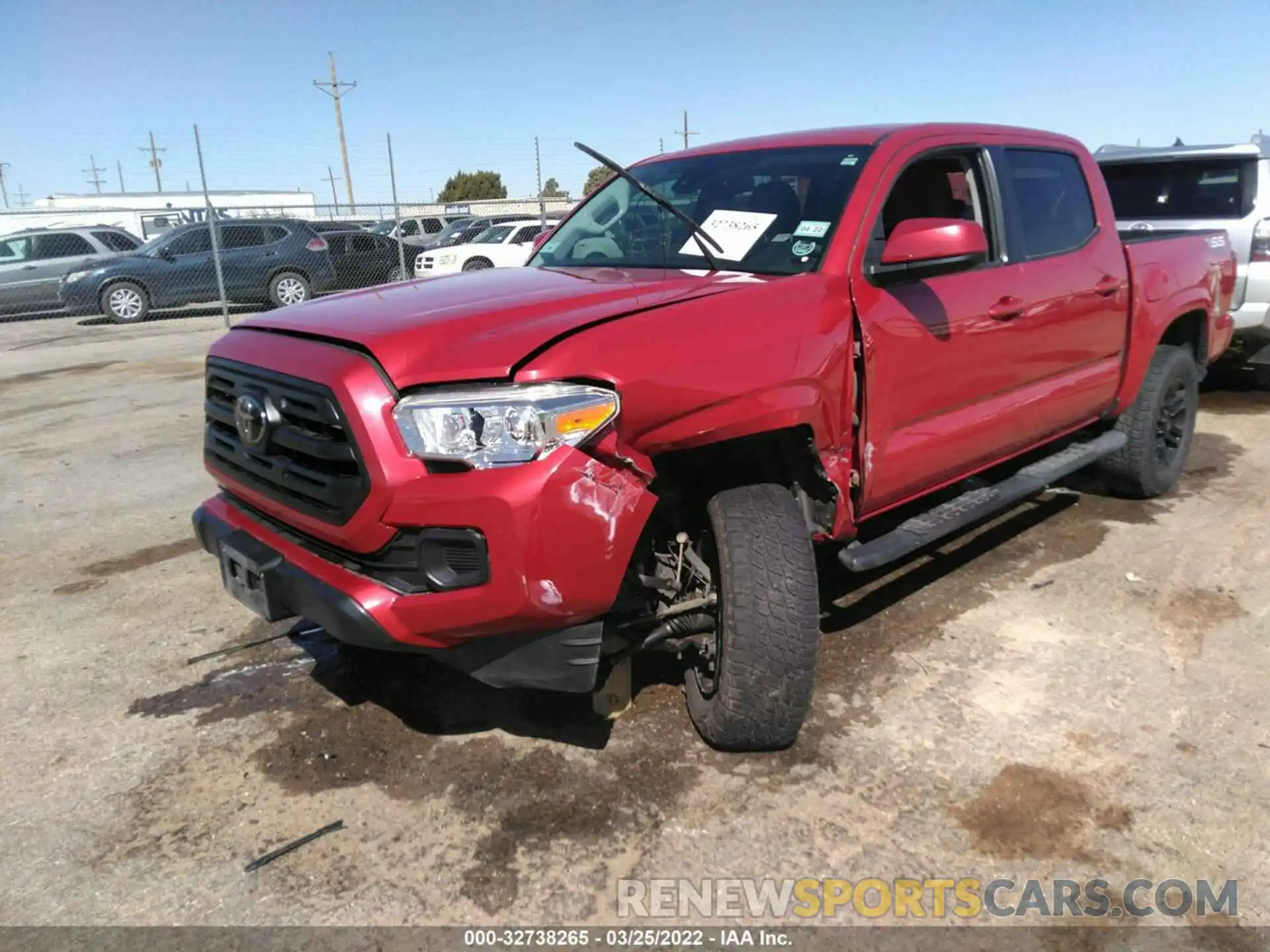 6 Фотография поврежденного автомобиля 3TMCZ5AN6KM241992 TOYOTA TACOMA 4WD 2019