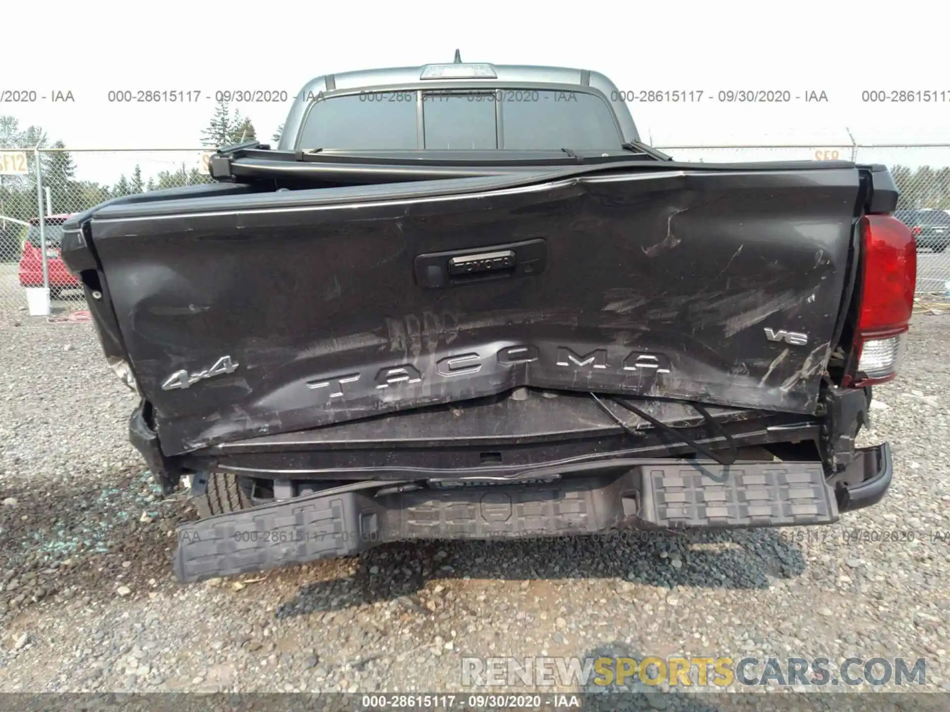 6 Photograph of a damaged car 3TMCZ5AN6KM248781 TOYOTA TACOMA 4WD 2019