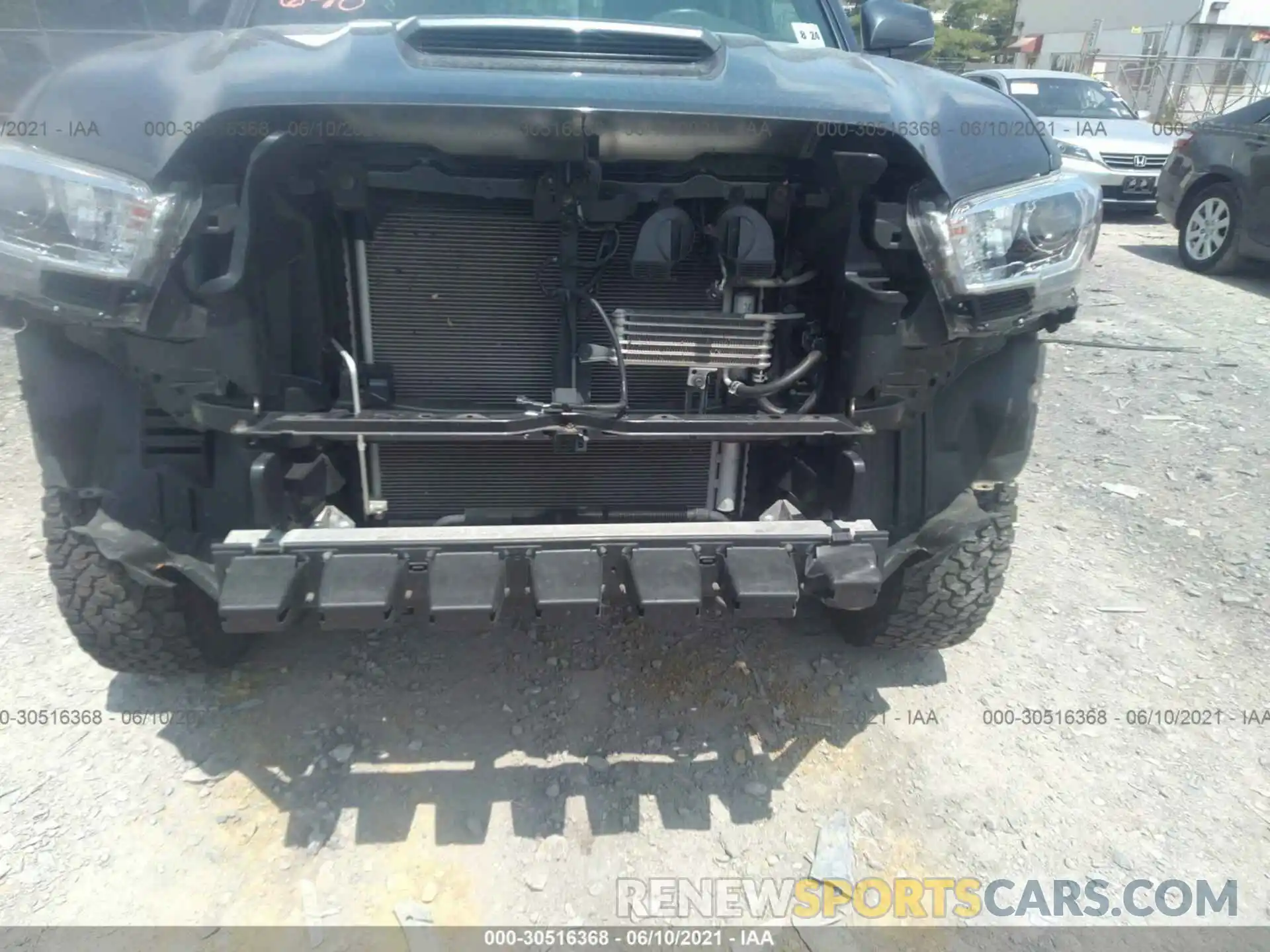 6 Photograph of a damaged car 3TMCZ5AN6KM276001 TOYOTA TACOMA 4WD 2019