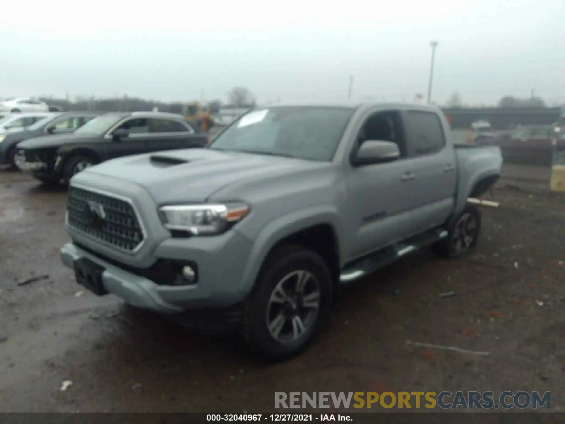 2 Photograph of a damaged car 3TMCZ5AN6KM287385 TOYOTA TACOMA 4WD 2019