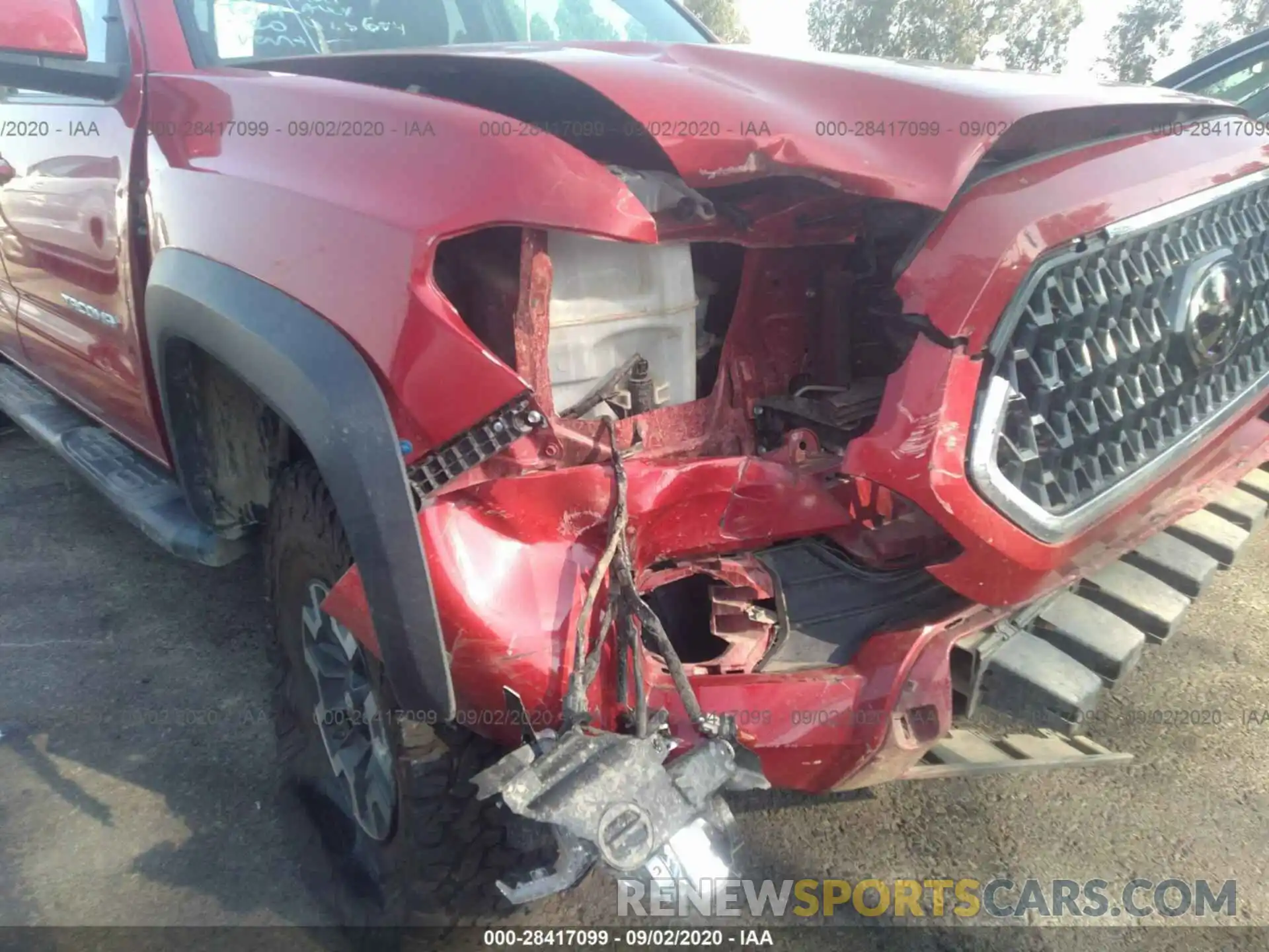 6 Photograph of a damaged car 3TMCZ5AN7KM194231 TOYOTA TACOMA 4WD 2019