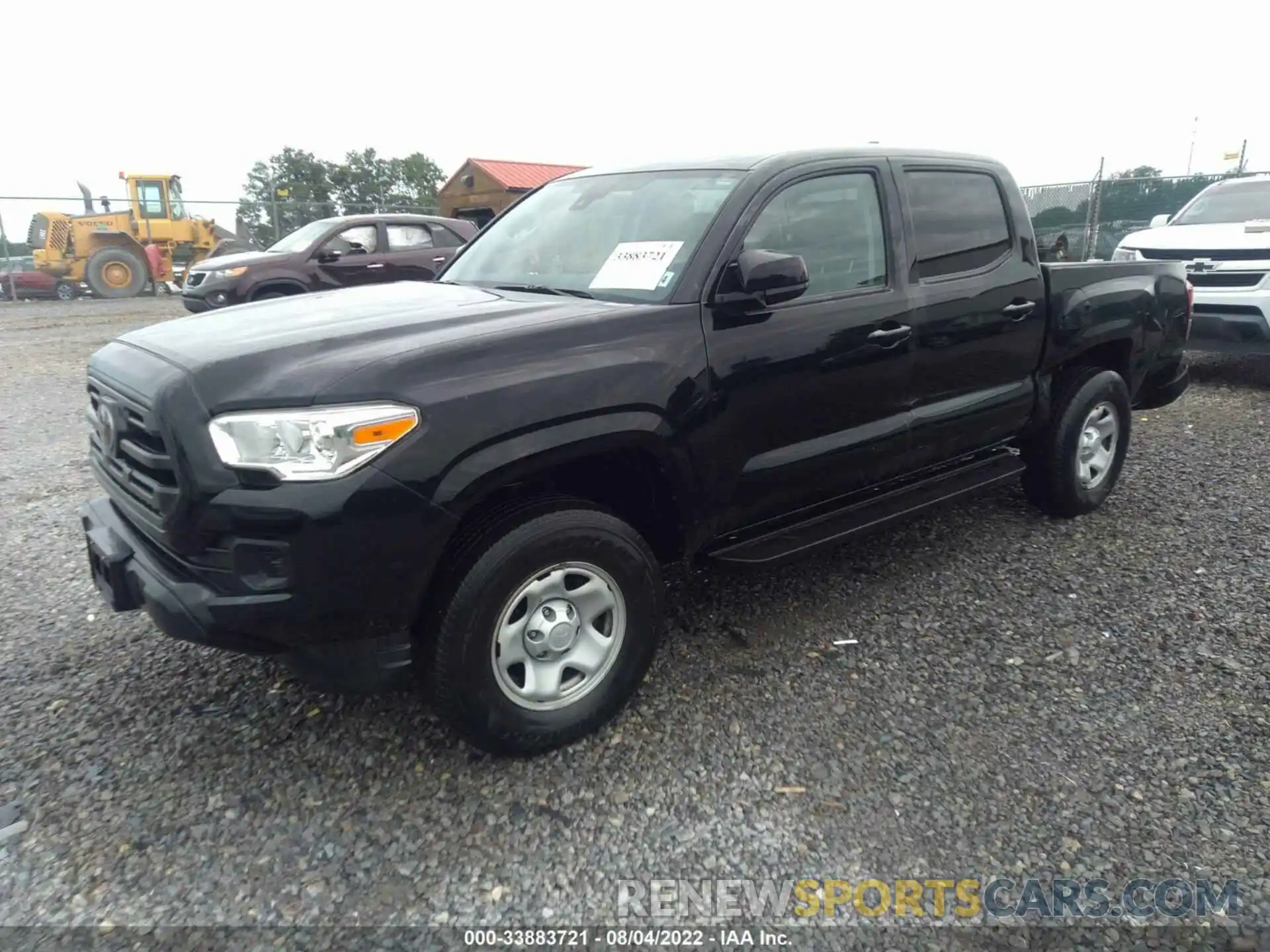 2 Photograph of a damaged car 3TMCZ5AN7KM197789 TOYOTA TACOMA 4WD 2019