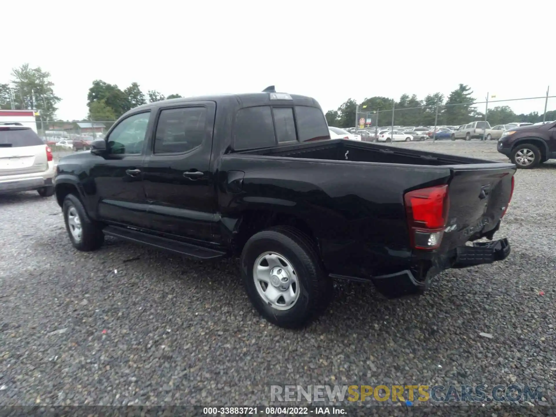 3 Photograph of a damaged car 3TMCZ5AN7KM197789 TOYOTA TACOMA 4WD 2019