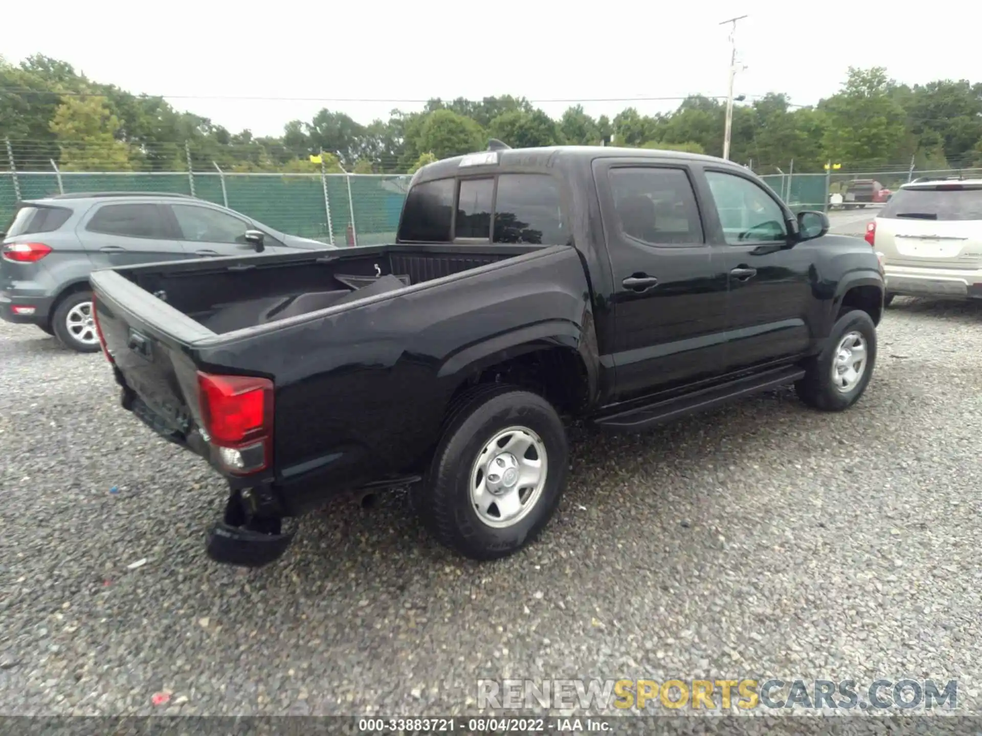 4 Photograph of a damaged car 3TMCZ5AN7KM197789 TOYOTA TACOMA 4WD 2019