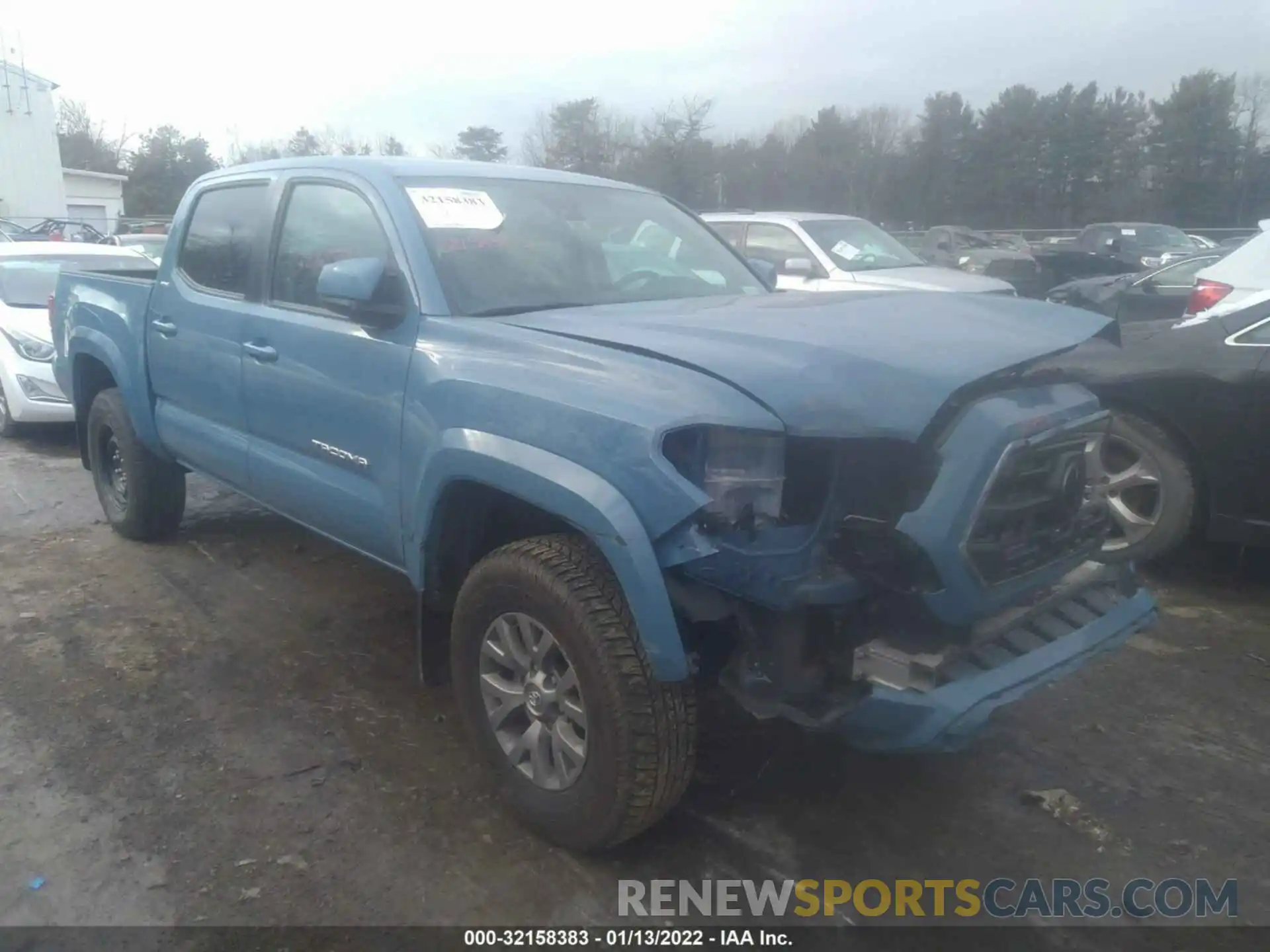 1 Фотография поврежденного автомобиля 3TMCZ5AN7KM201534 TOYOTA TACOMA 4WD 2019