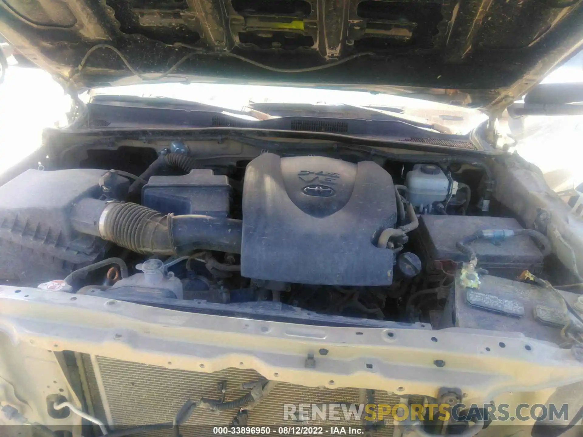 10 Photograph of a damaged car 3TMCZ5AN7KM207110 TOYOTA TACOMA 4WD 2019