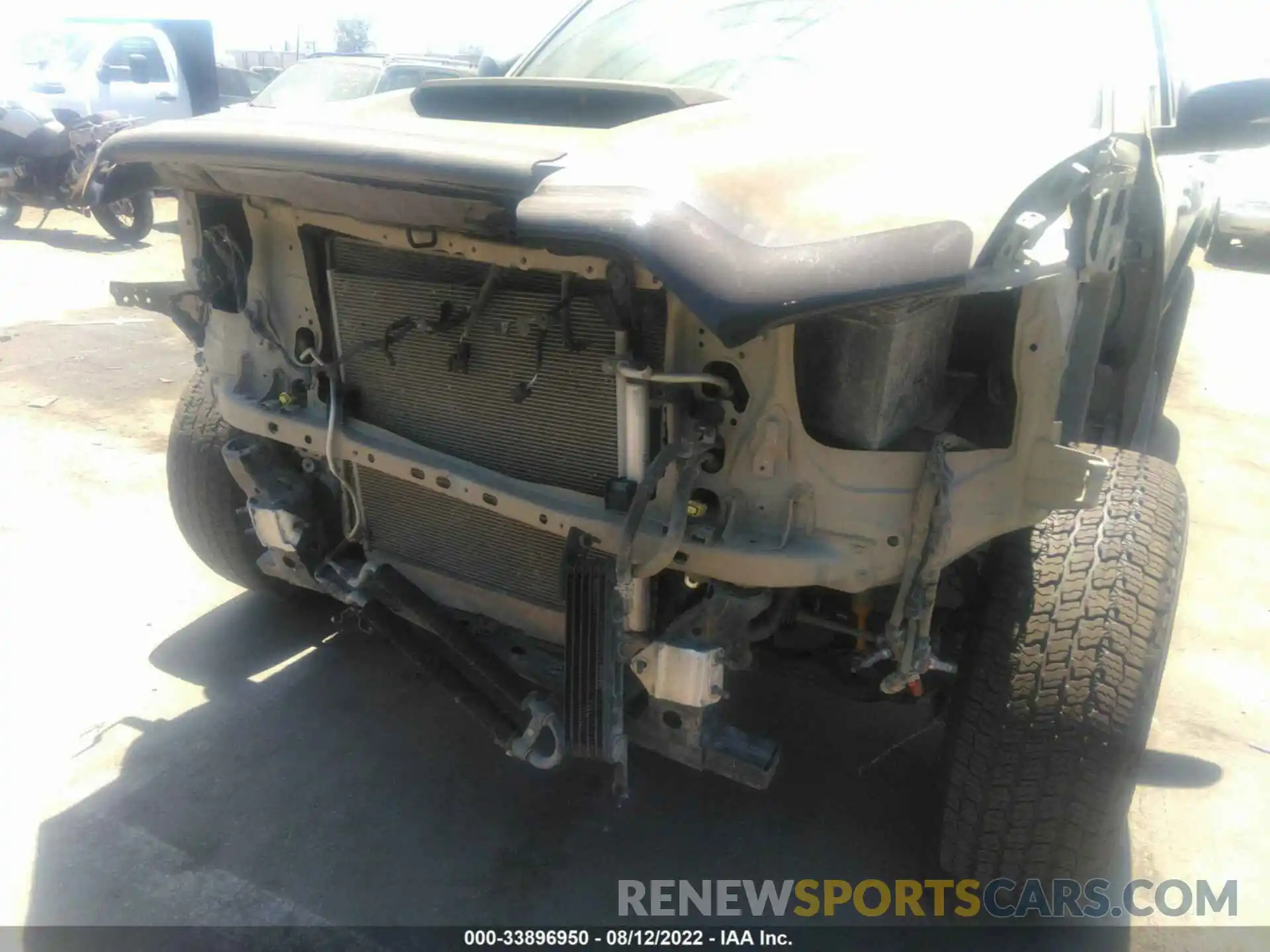 6 Photograph of a damaged car 3TMCZ5AN7KM207110 TOYOTA TACOMA 4WD 2019