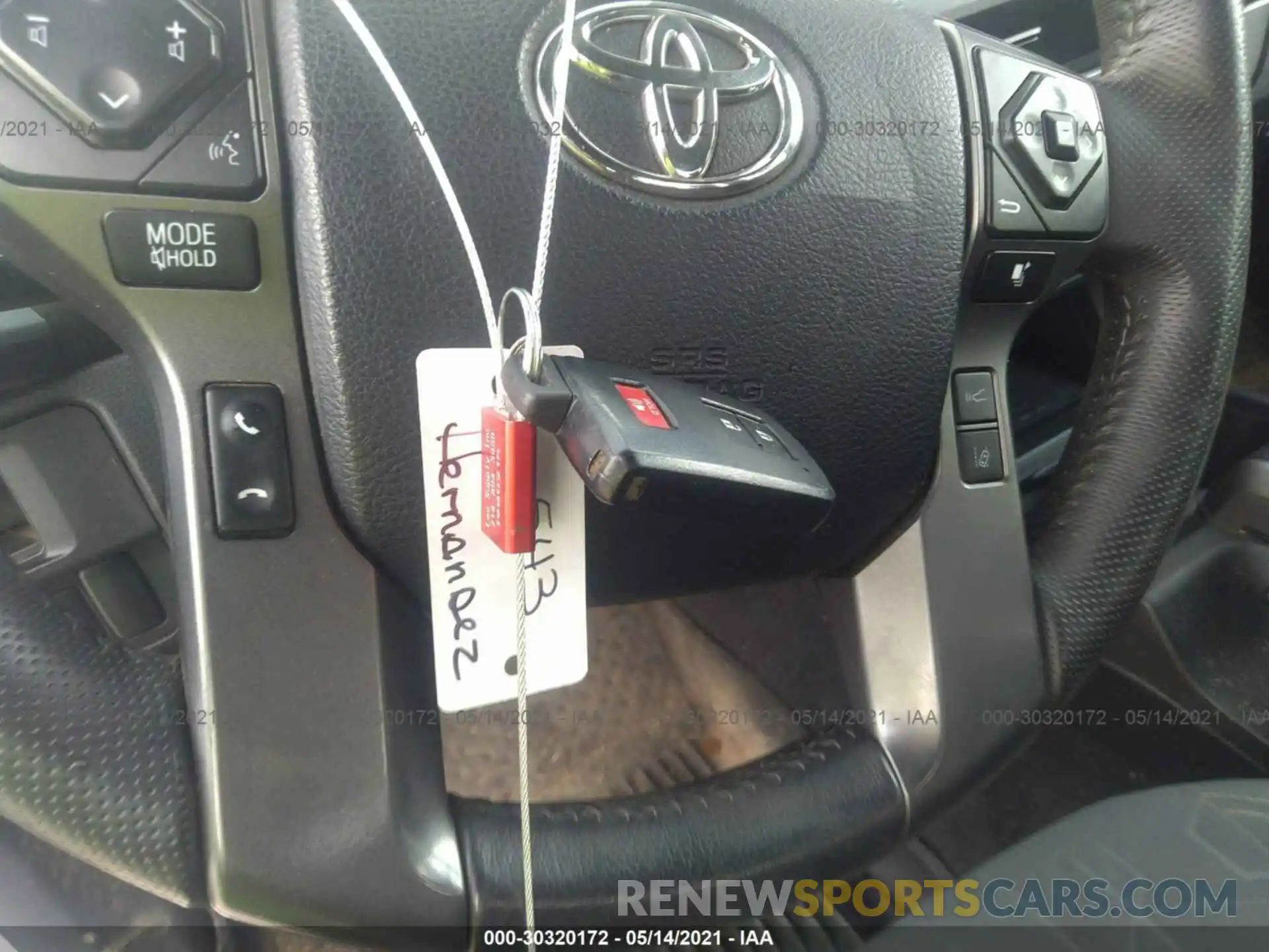 11 Photograph of a damaged car 3TMCZ5AN7KM207320 TOYOTA TACOMA 4WD 2019