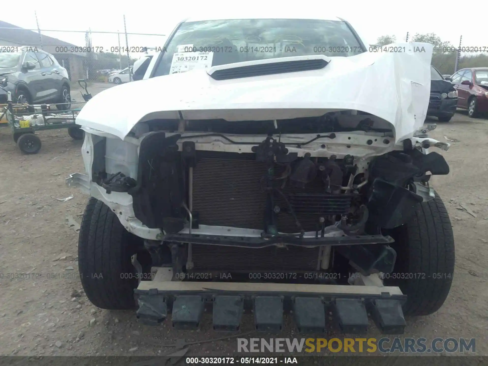 6 Photograph of a damaged car 3TMCZ5AN7KM207320 TOYOTA TACOMA 4WD 2019