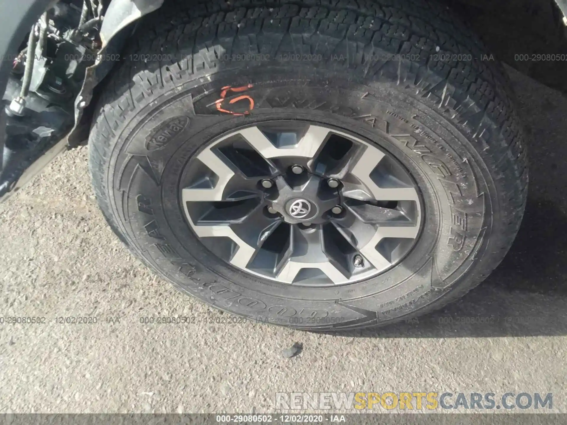 12 Photograph of a damaged car 3TMCZ5AN7KM211531 TOYOTA TACOMA 4WD 2019