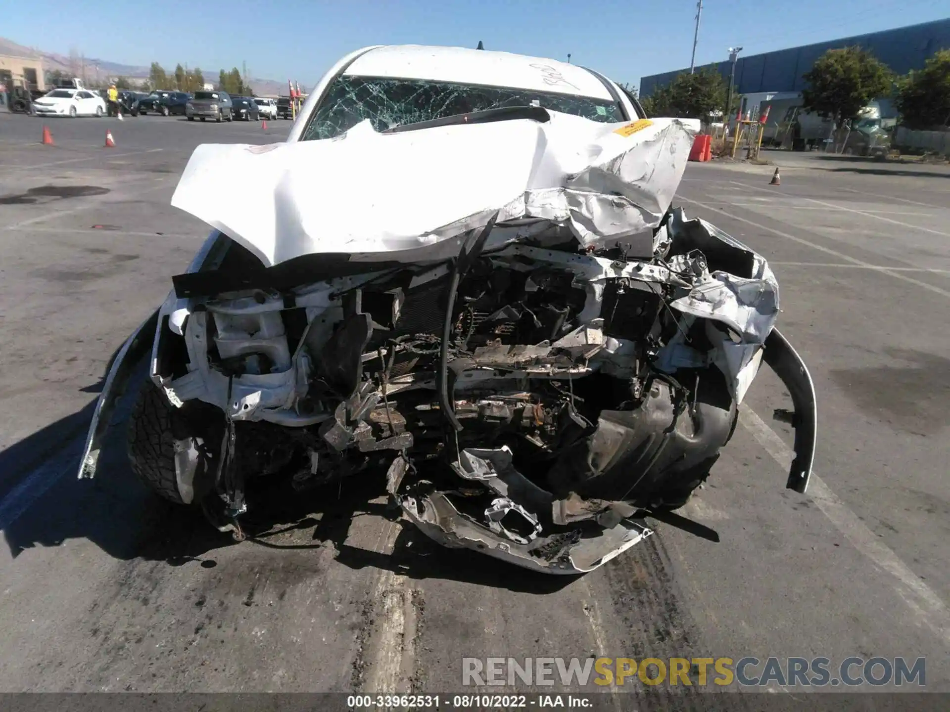 6 Photograph of a damaged car 3TMCZ5AN7KM214963 TOYOTA TACOMA 4WD 2019