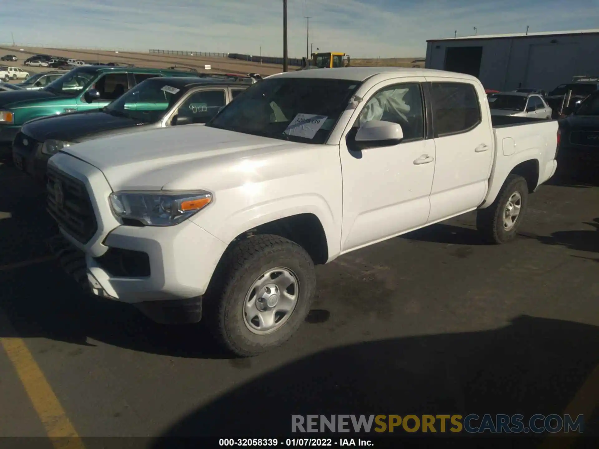 2 Photograph of a damaged car 3TMCZ5AN7KM229978 TOYOTA TACOMA 4WD 2019