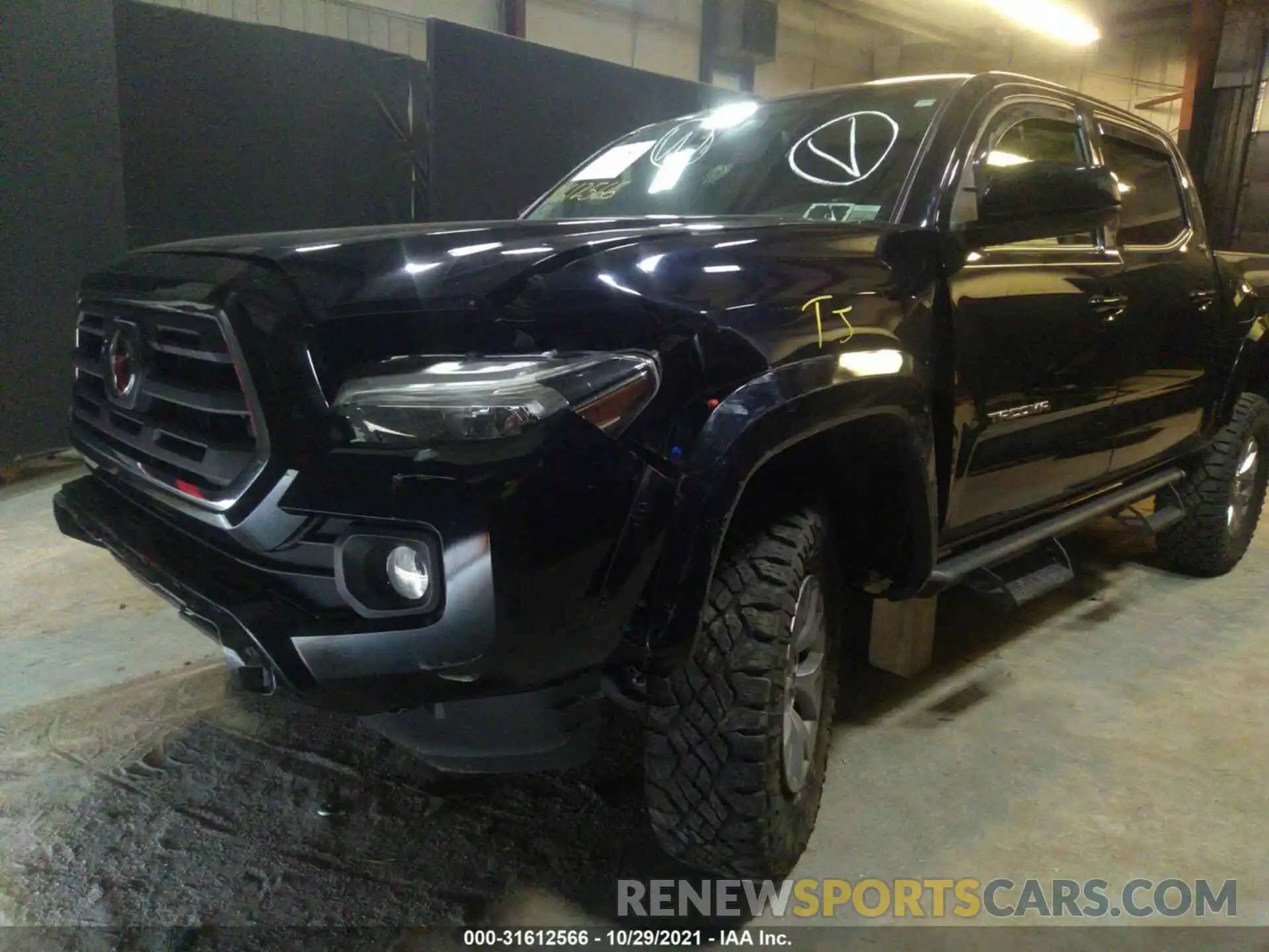 6 Photograph of a damaged car 3TMCZ5AN7KM245310 TOYOTA TACOMA 4WD 2019