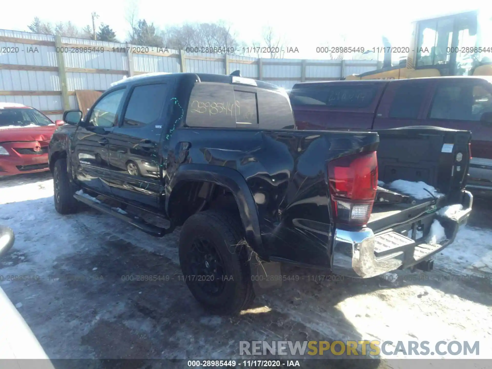 3 Photograph of a damaged car 3TMCZ5AN7KM247509 TOYOTA TACOMA 4WD 2019