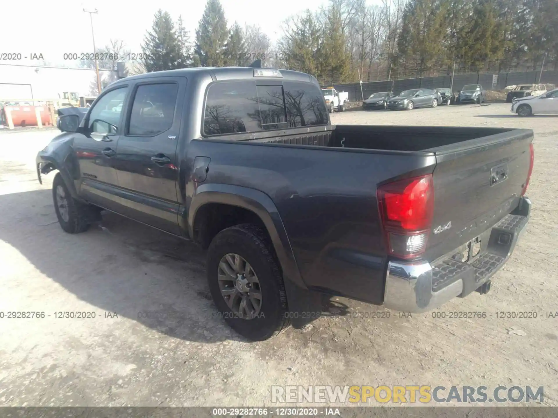 3 Photograph of a damaged car 3TMCZ5AN7KM276430 TOYOTA TACOMA 4WD 2019