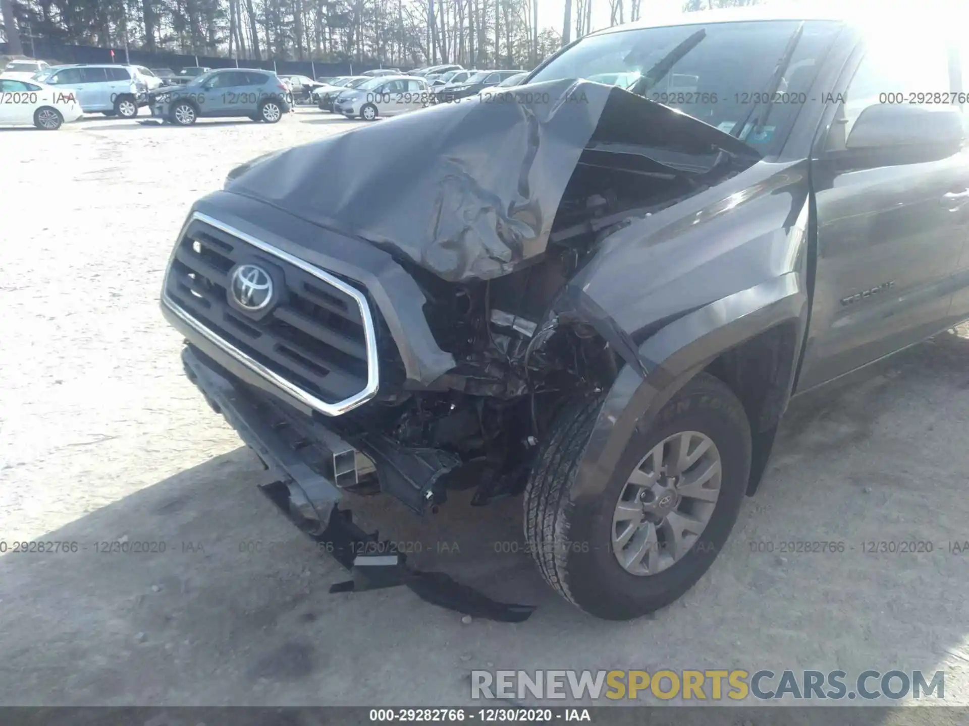 6 Photograph of a damaged car 3TMCZ5AN7KM276430 TOYOTA TACOMA 4WD 2019