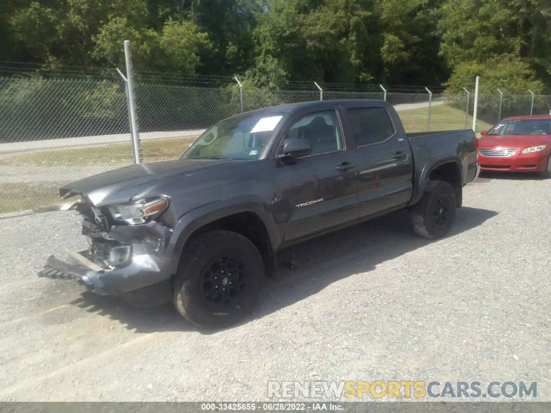 2 Photograph of a damaged car 3TMCZ5AN7KM281403 TOYOTA TACOMA 4WD 2019