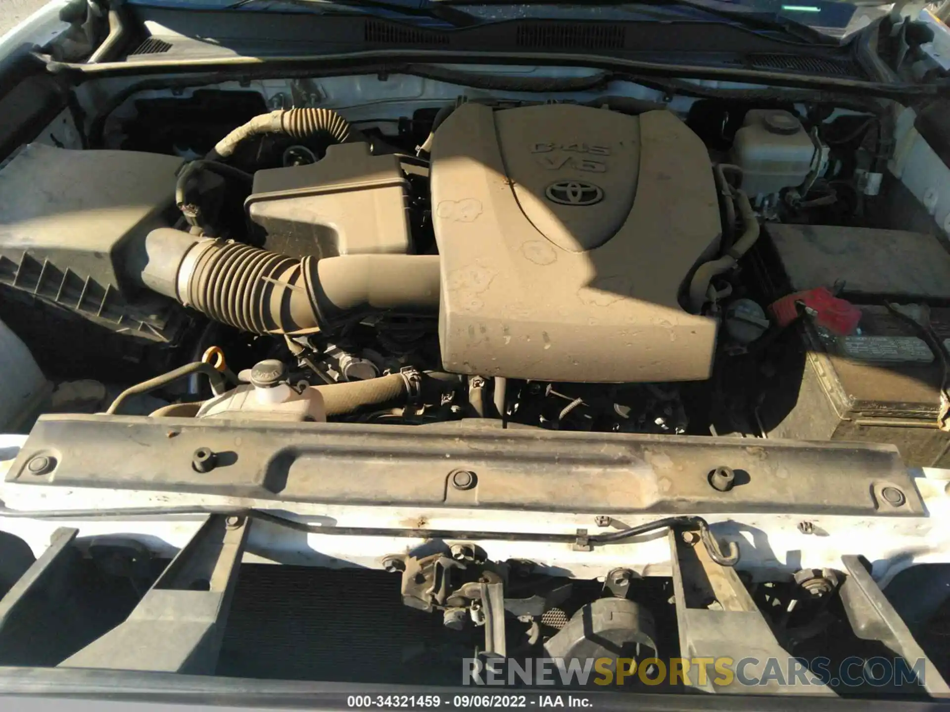 10 Photograph of a damaged car 3TMCZ5AN7KM283829 TOYOTA TACOMA 4WD 2019