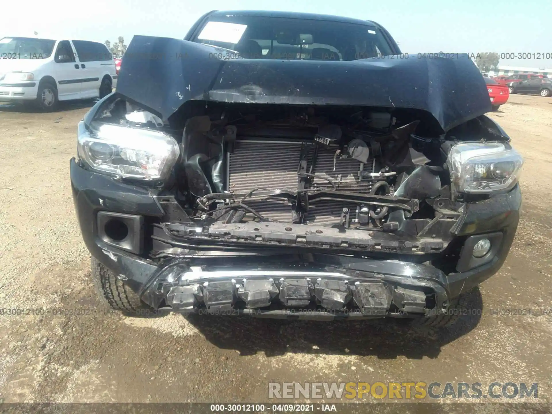 6 Photograph of a damaged car 3TMCZ5AN8KM192889 TOYOTA TACOMA 4WD 2019