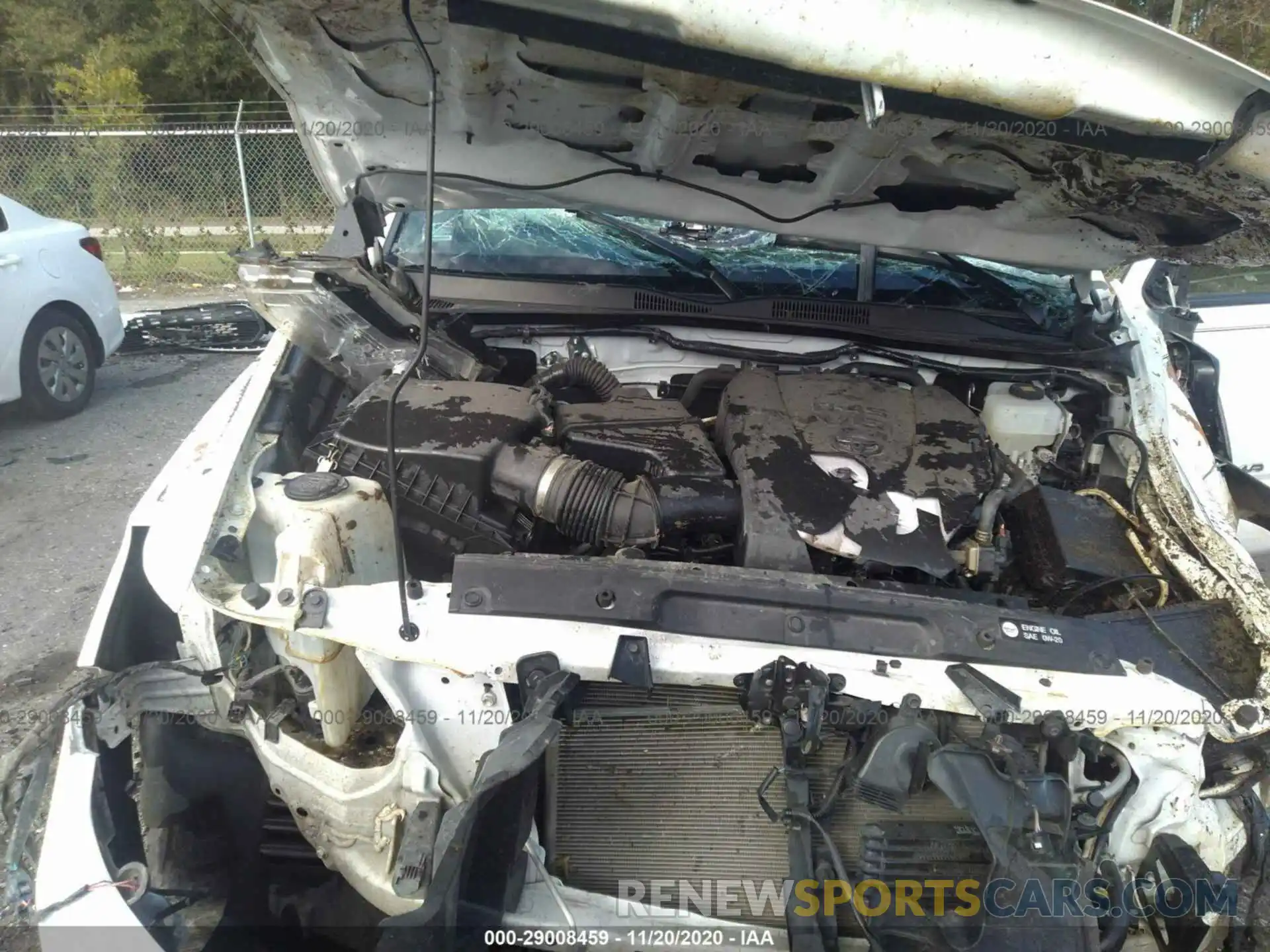 10 Photograph of a damaged car 3TMCZ5AN8KM194819 TOYOTA TACOMA 4WD 2019