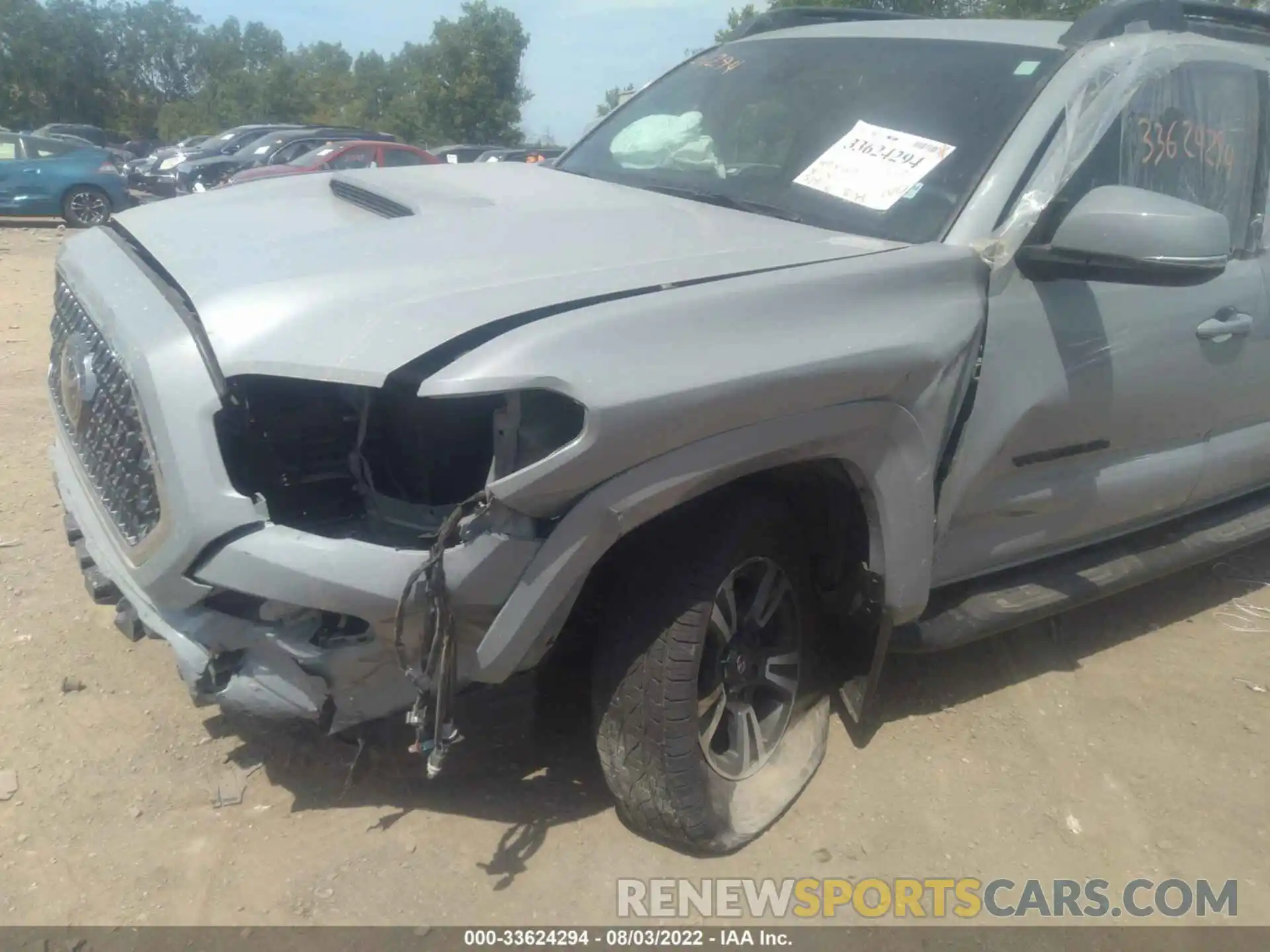 6 Photograph of a damaged car 3TMCZ5AN8KM205821 TOYOTA TACOMA 4WD 2019