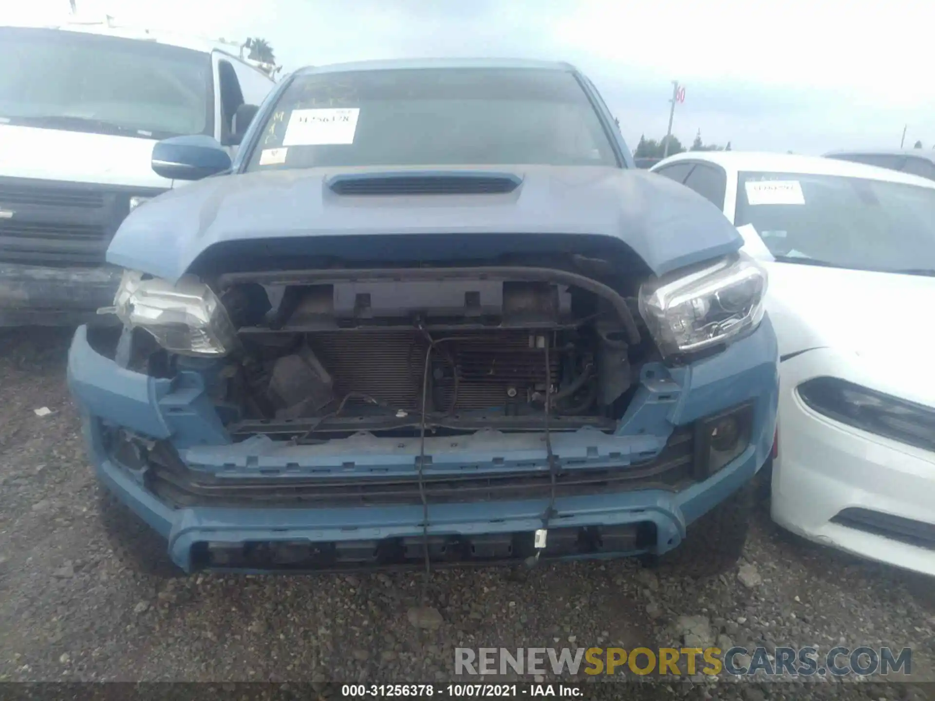 6 Photograph of a damaged car 3TMCZ5AN8KM208279 TOYOTA TACOMA 4WD 2019