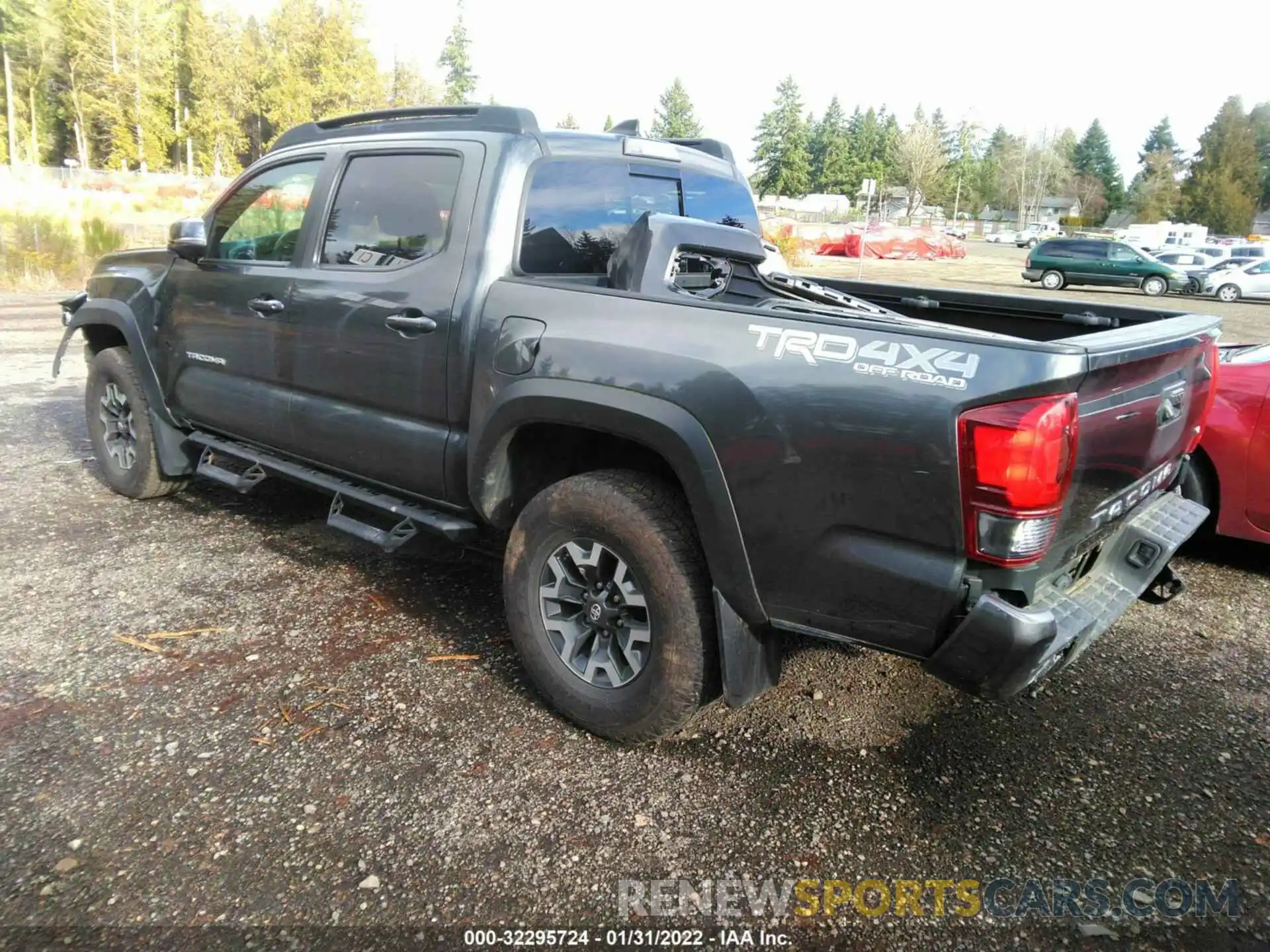 3 Photograph of a damaged car 3TMCZ5AN8KM209917 TOYOTA TACOMA 4WD 2019