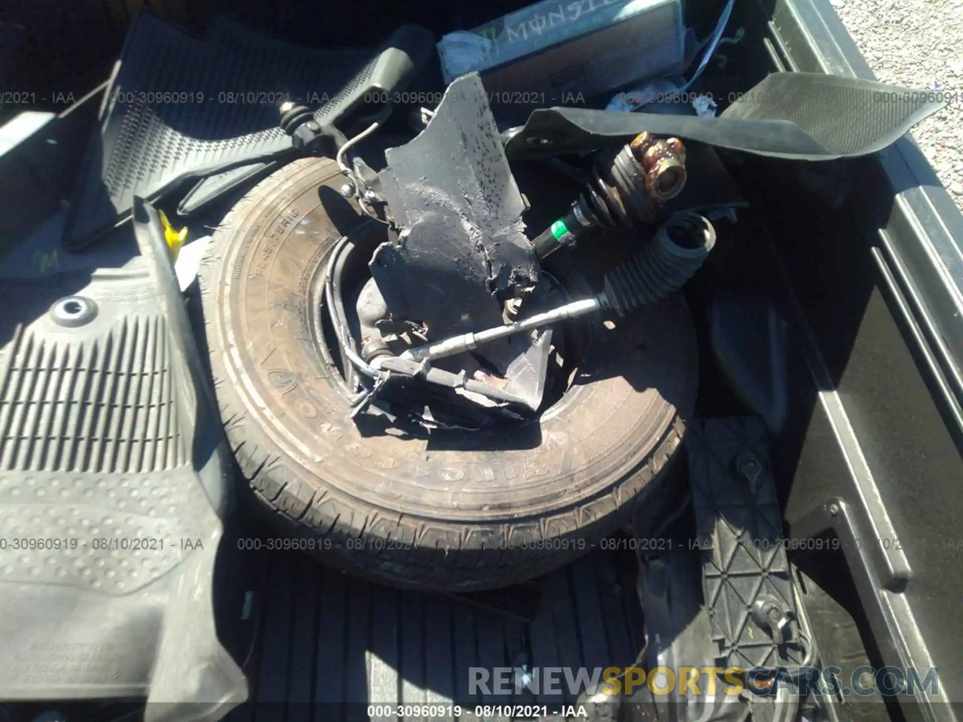 12 Photograph of a damaged car 3TMCZ5AN8KM212025 TOYOTA TACOMA 4WD 2019