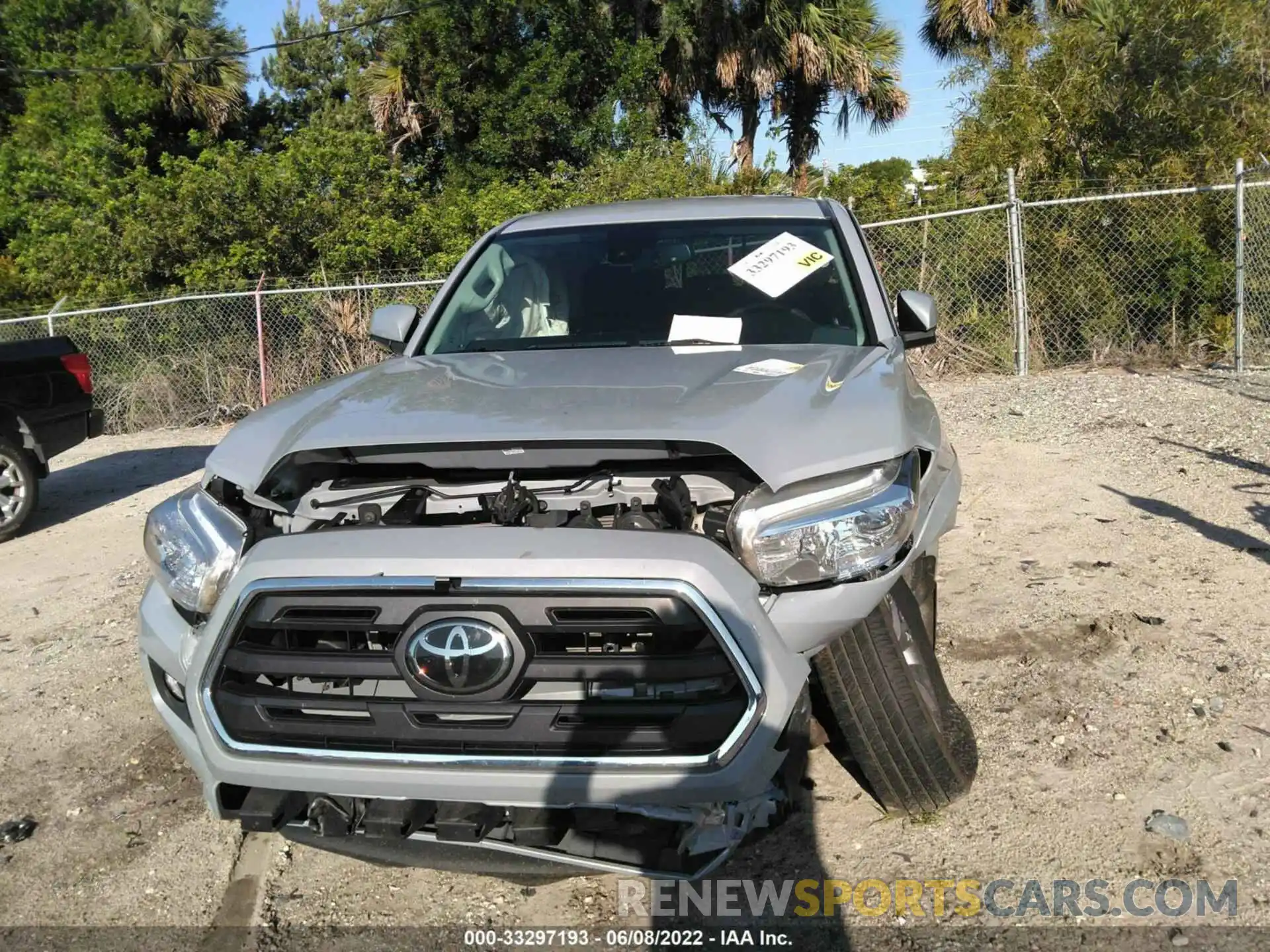 6 Photograph of a damaged car 3TMCZ5AN8KM213434 TOYOTA TACOMA 4WD 2019