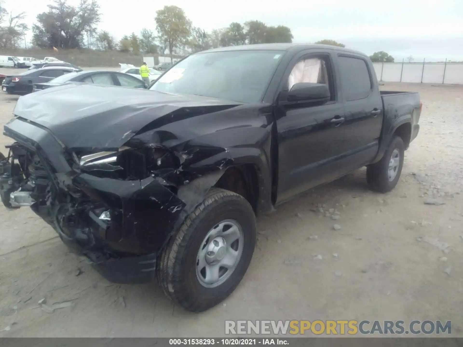 2 Фотография поврежденного автомобиля 3TMCZ5AN8KM217581 TOYOTA TACOMA 4WD 2019