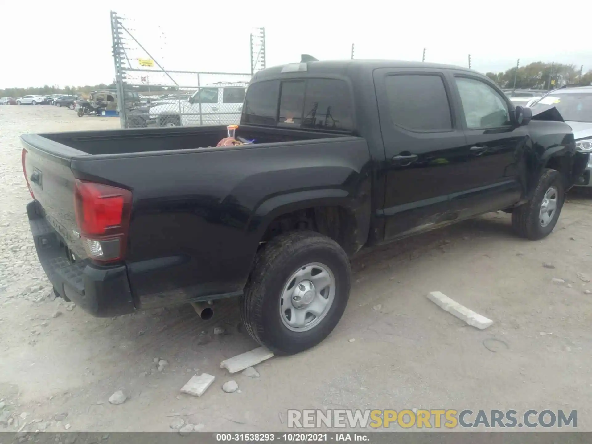 4 Photograph of a damaged car 3TMCZ5AN8KM217581 TOYOTA TACOMA 4WD 2019