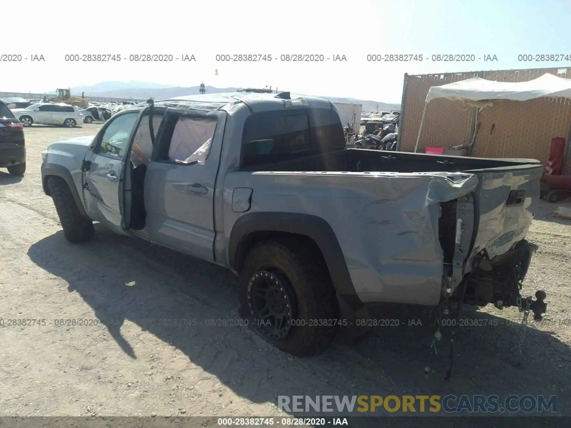 3 Photograph of a damaged car 3TMCZ5AN8KM218441 TOYOTA TACOMA 4WD 2019