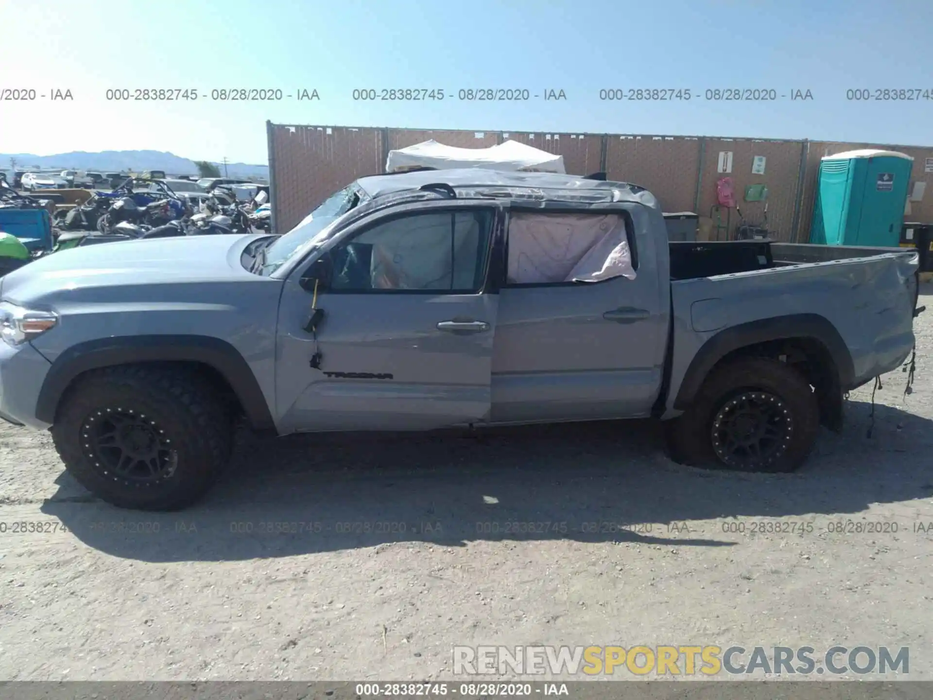 6 Photograph of a damaged car 3TMCZ5AN8KM218441 TOYOTA TACOMA 4WD 2019