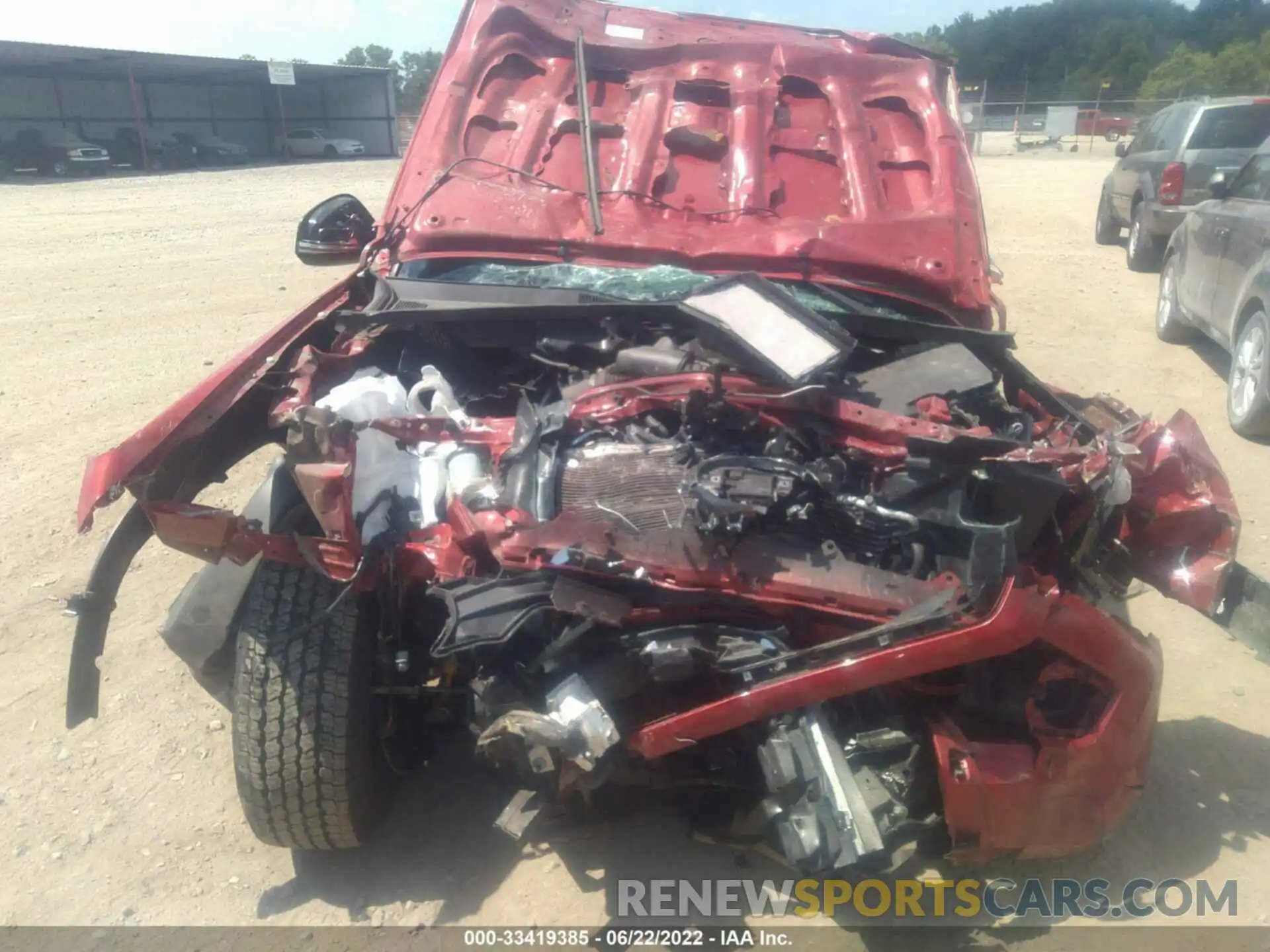 6 Photograph of a damaged car 3TMCZ5AN8KM222053 TOYOTA TACOMA 4WD 2019