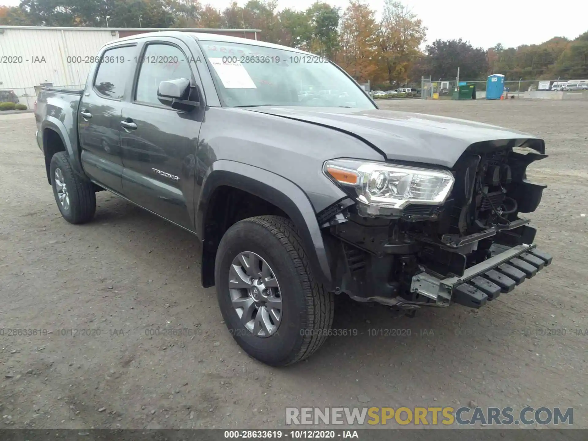 1 Фотография поврежденного автомобиля 3TMCZ5AN8KM239497 TOYOTA TACOMA 4WD 2019