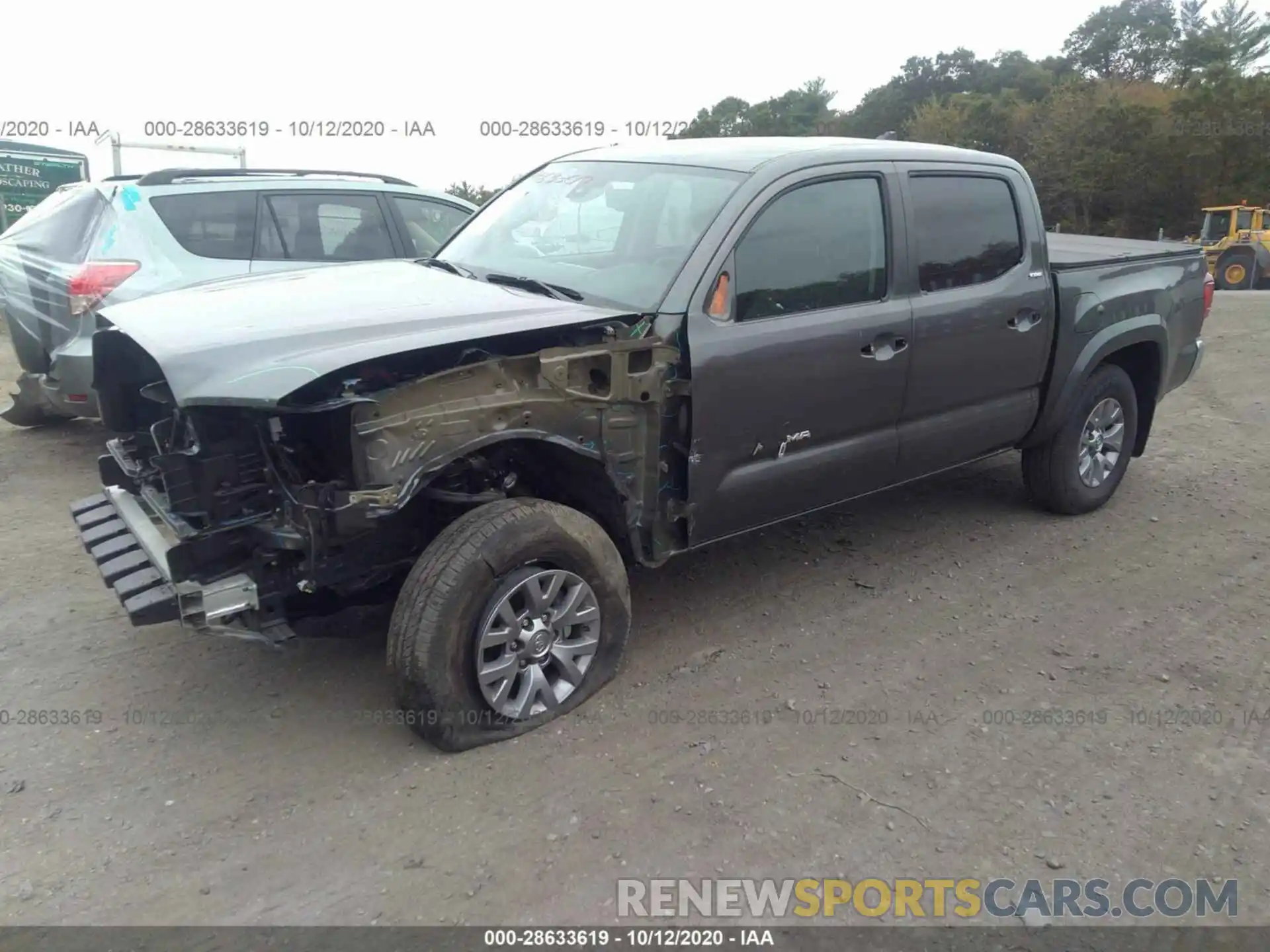 2 Фотография поврежденного автомобиля 3TMCZ5AN8KM239497 TOYOTA TACOMA 4WD 2019