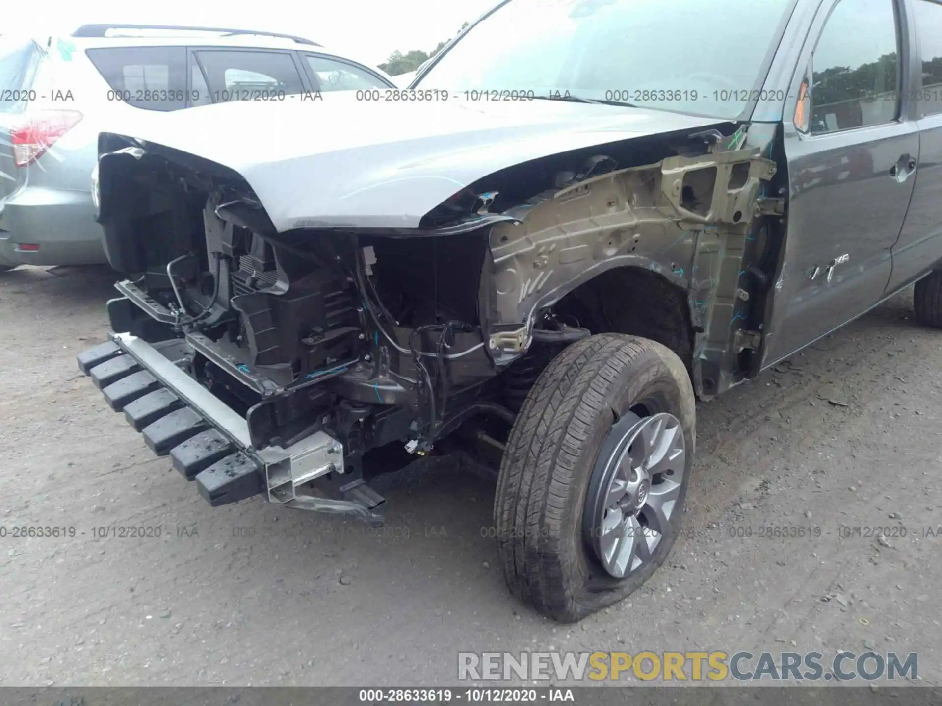 6 Фотография поврежденного автомобиля 3TMCZ5AN8KM239497 TOYOTA TACOMA 4WD 2019